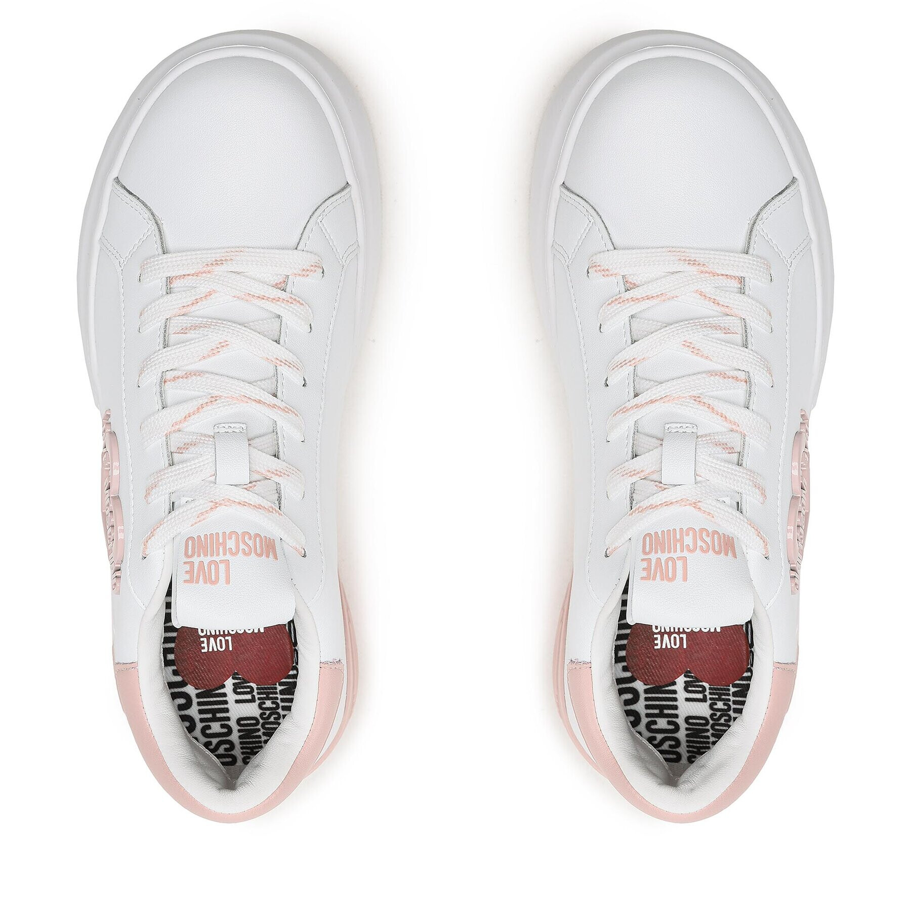 LOVE MOSCHINO Сникърси JA15105G1HIA110E Бял - Pepit.bg