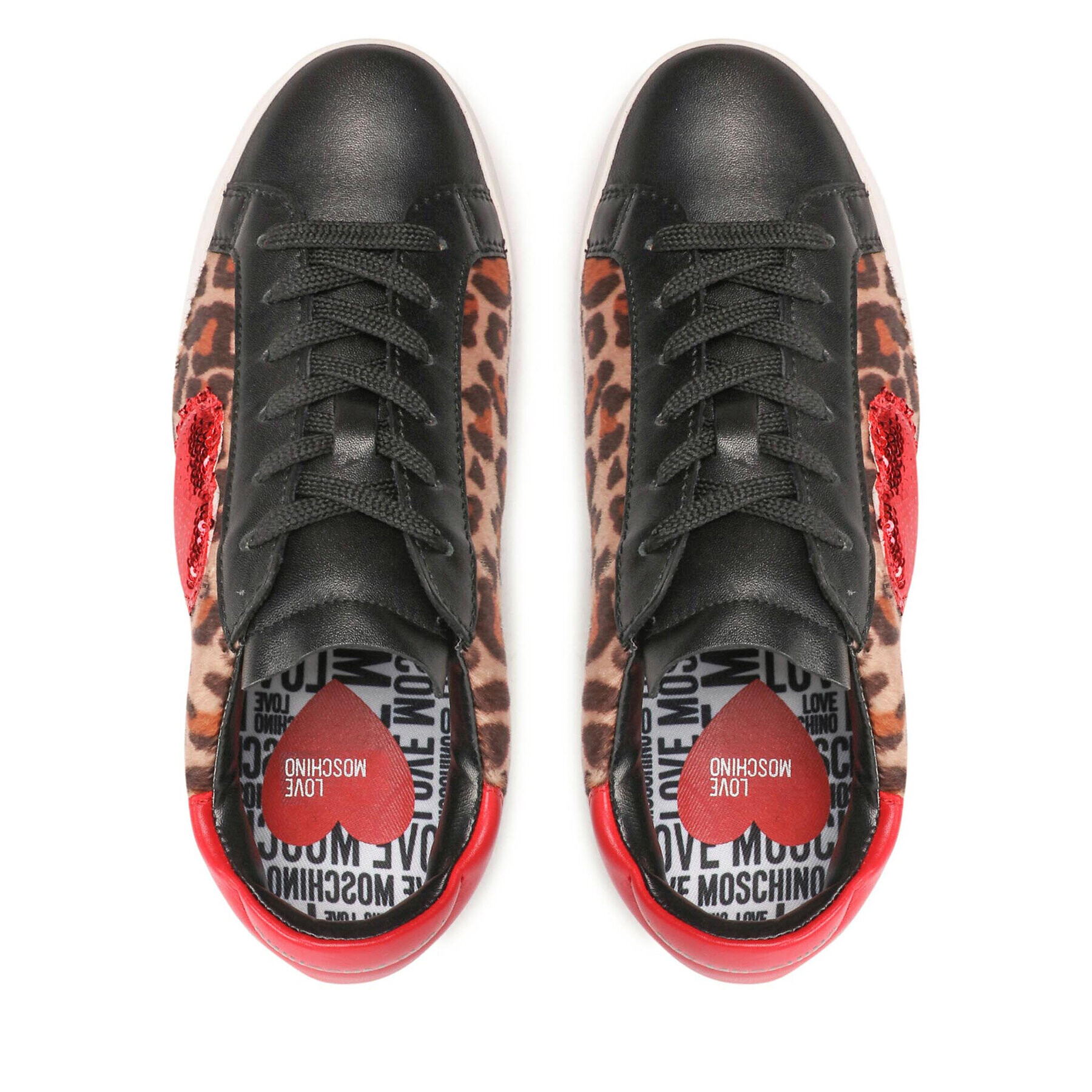 LOVE MOSCHINO Сникърси JA15132G1FIV220A Черен - Pepit.bg