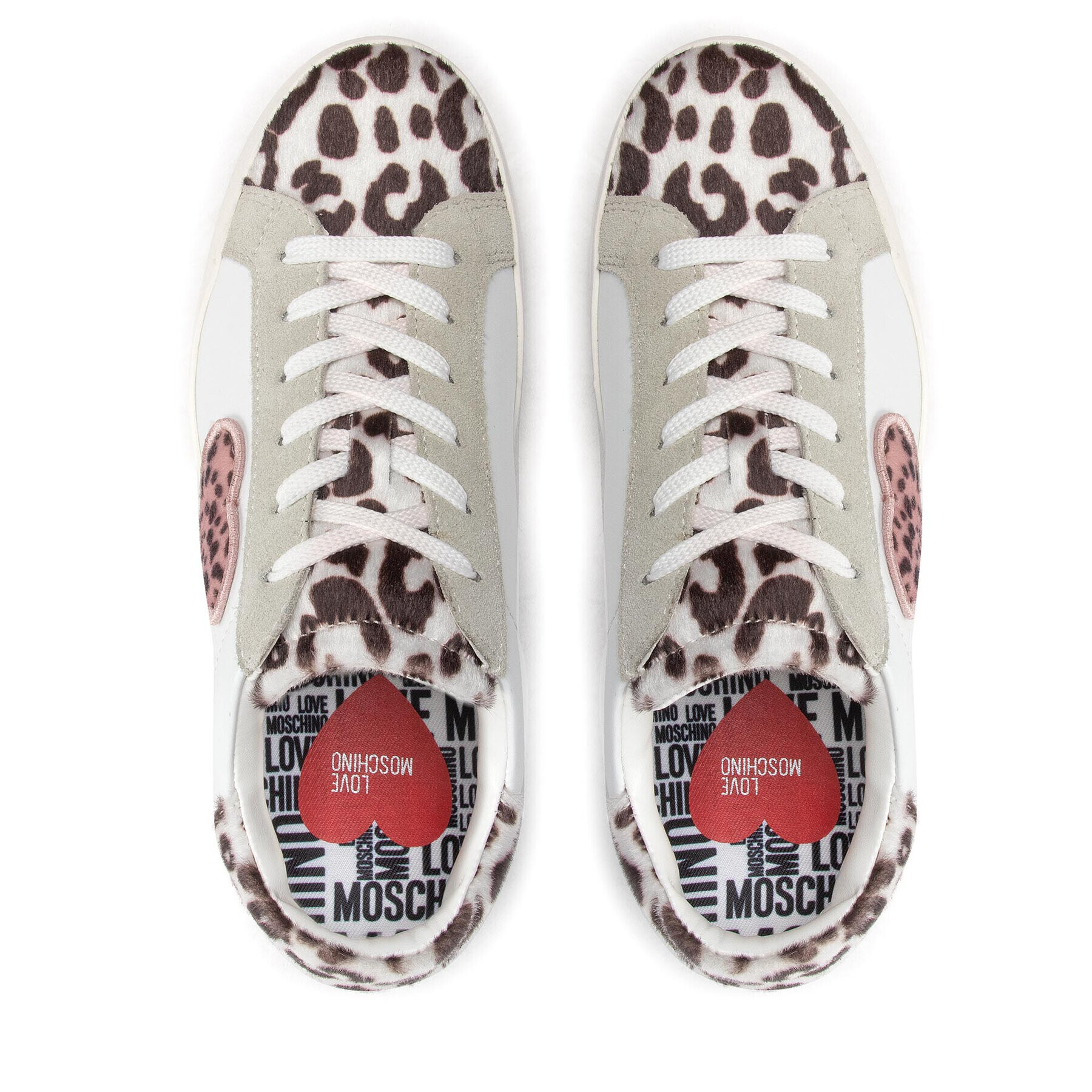 LOVE MOSCHINO Сникърси JA15162G1FIAB10A Бял - Pepit.bg