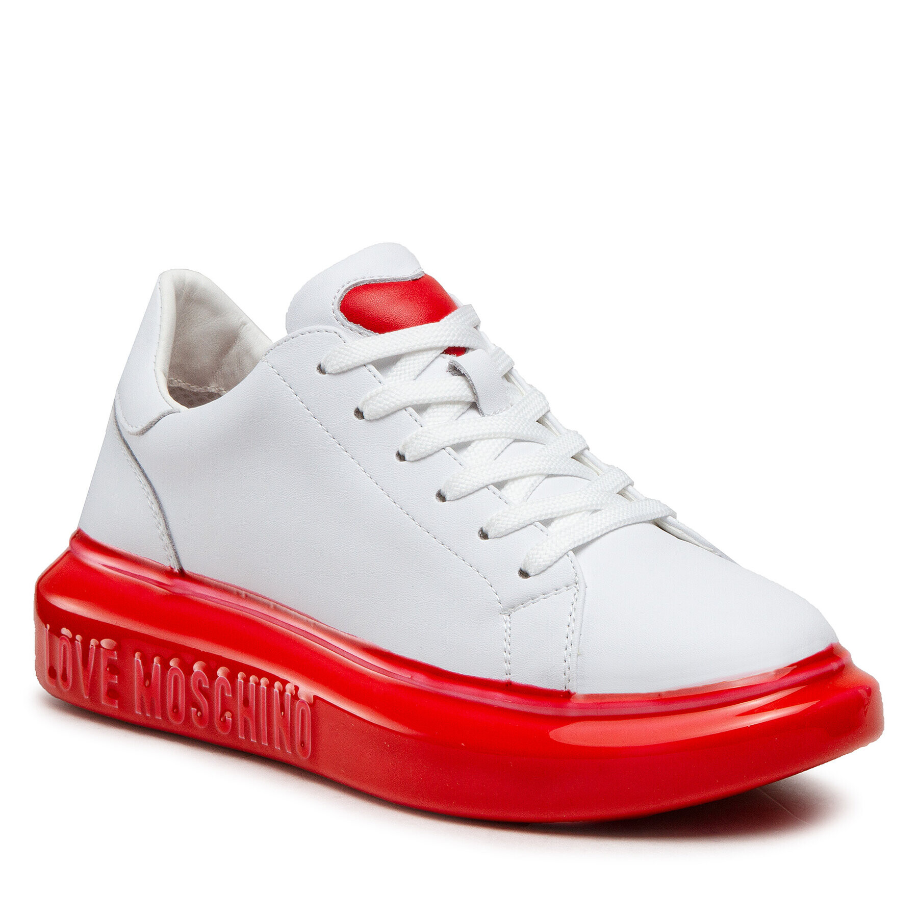 LOVE MOSCHINO Сникърси JA15174G0FIAY10B Бял - Pepit.bg