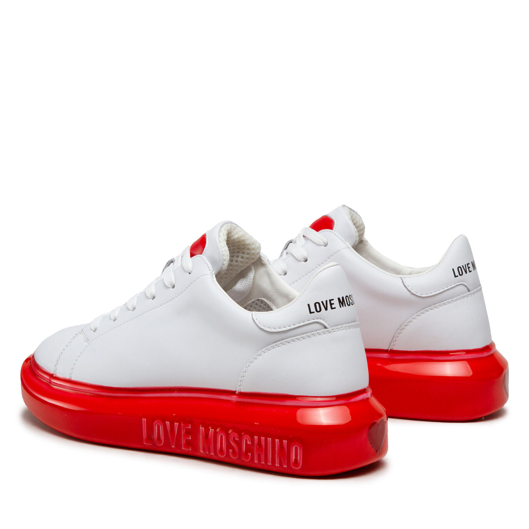 LOVE MOSCHINO Сникърси JA15174G0FIAY10B Бял - Pepit.bg