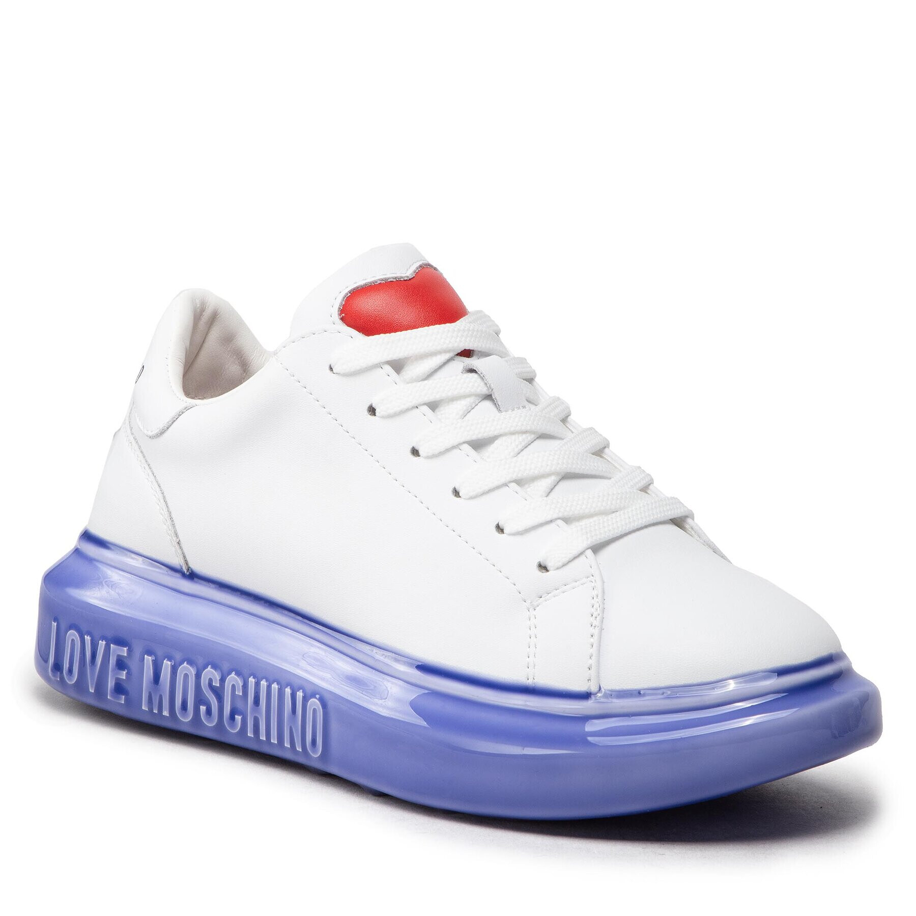 LOVE MOSCHINO Сникърси JA15174G0FIAY10D Бял - Pepit.bg