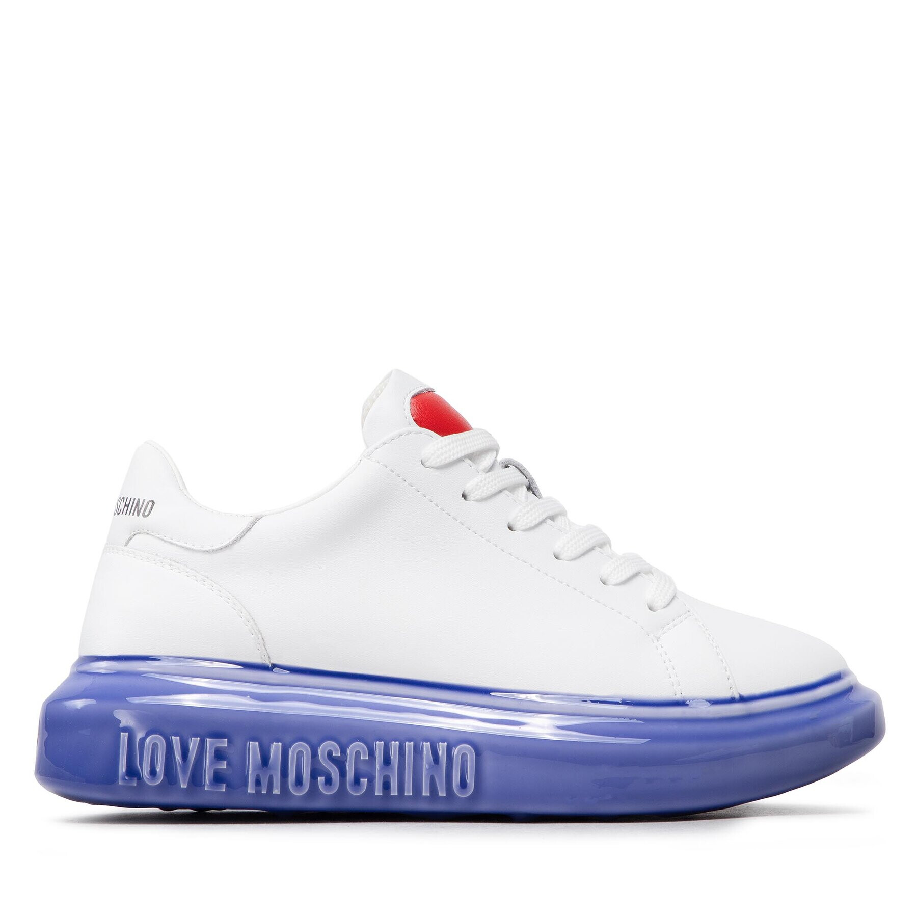 LOVE MOSCHINO Сникърси JA15174G0FIAY10D Бял - Pepit.bg