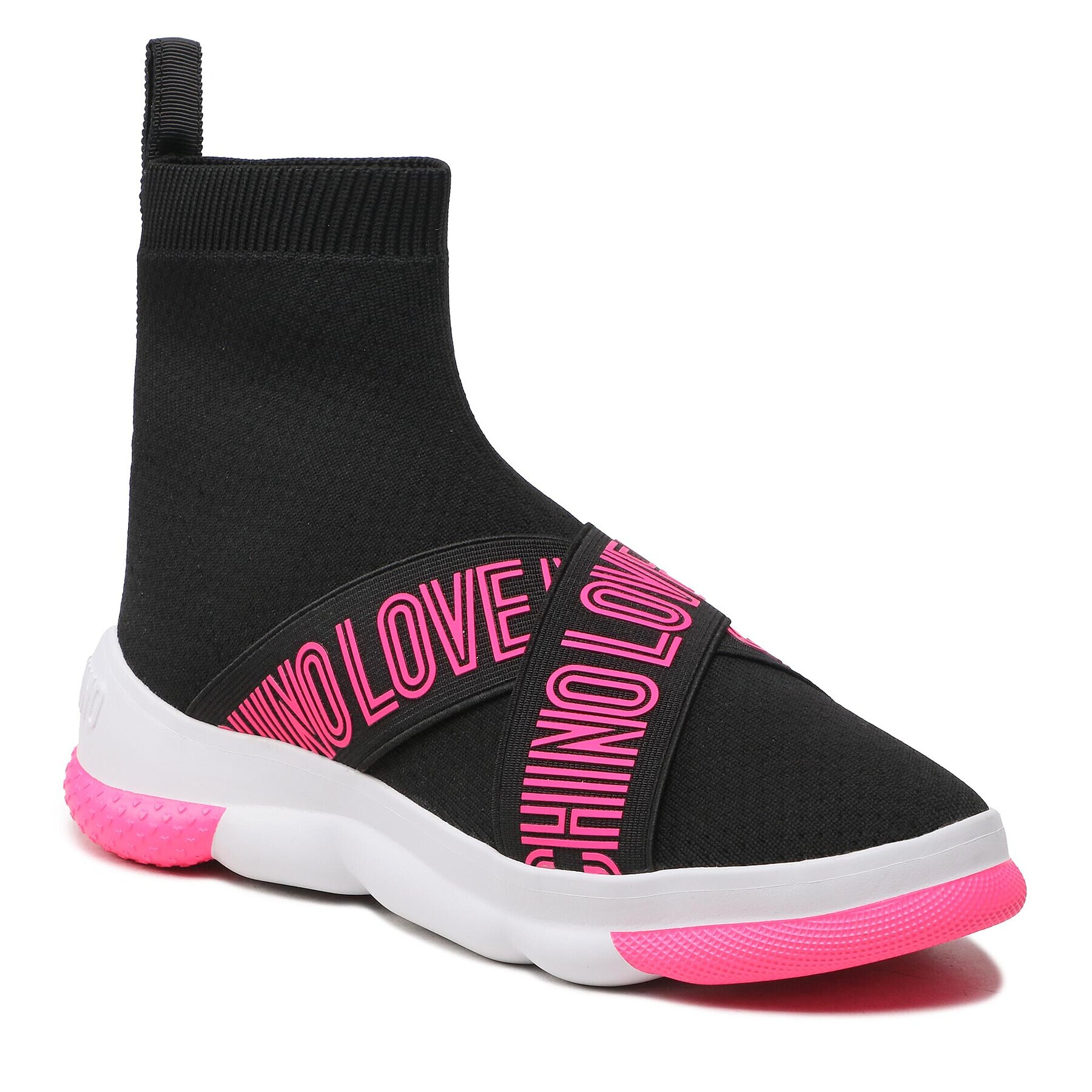 LOVE MOSCHINO Сникърси JA15224G0FIZH00A Черен - Pepit.bg
