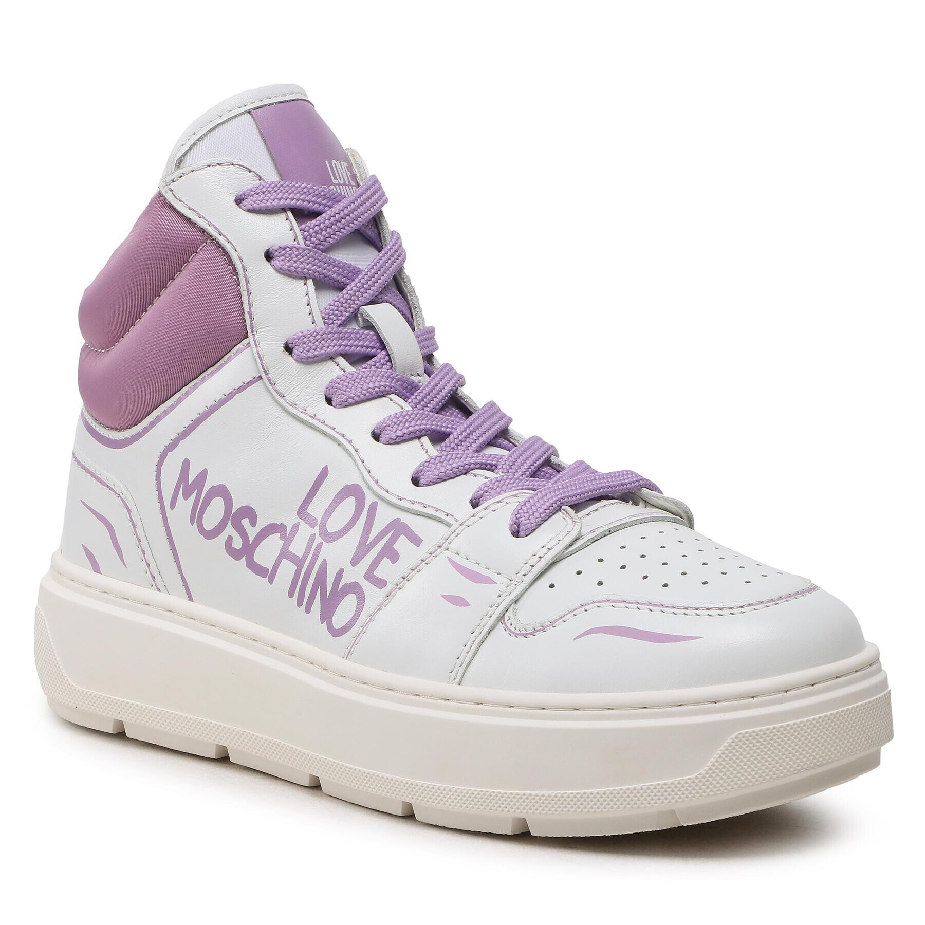 LOVE MOSCHINO Сникърси JA15264G1GIAA10C Бял - Pepit.bg