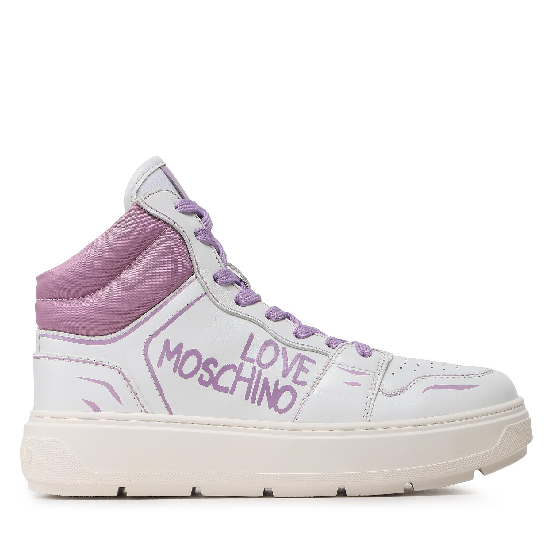 LOVE MOSCHINO Сникърси JA15264G1GIAA10C Бял - Pepit.bg