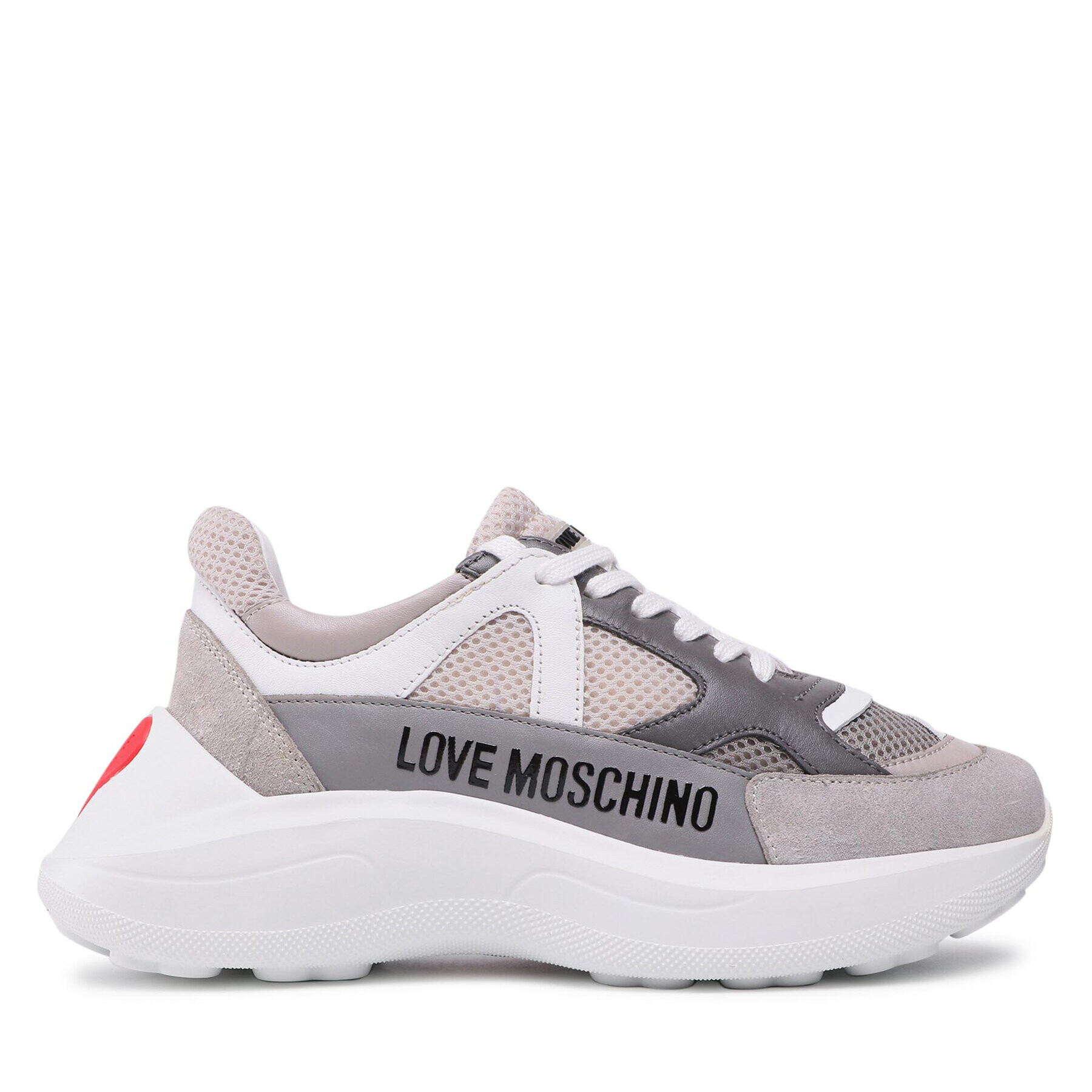 LOVE MOSCHINO Сникърси JA15306G1EIQ101A Сив - Pepit.bg