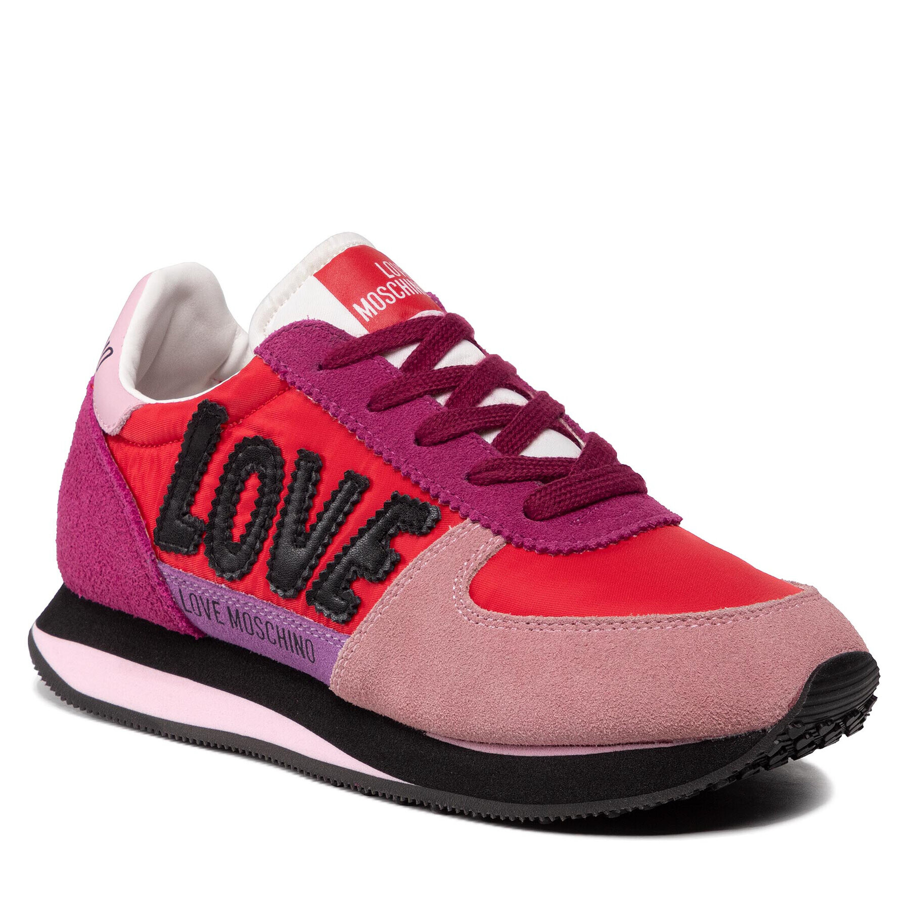 LOVE MOSCHINO Сникърси JA15322G1EIN250A Червен - Pepit.bg