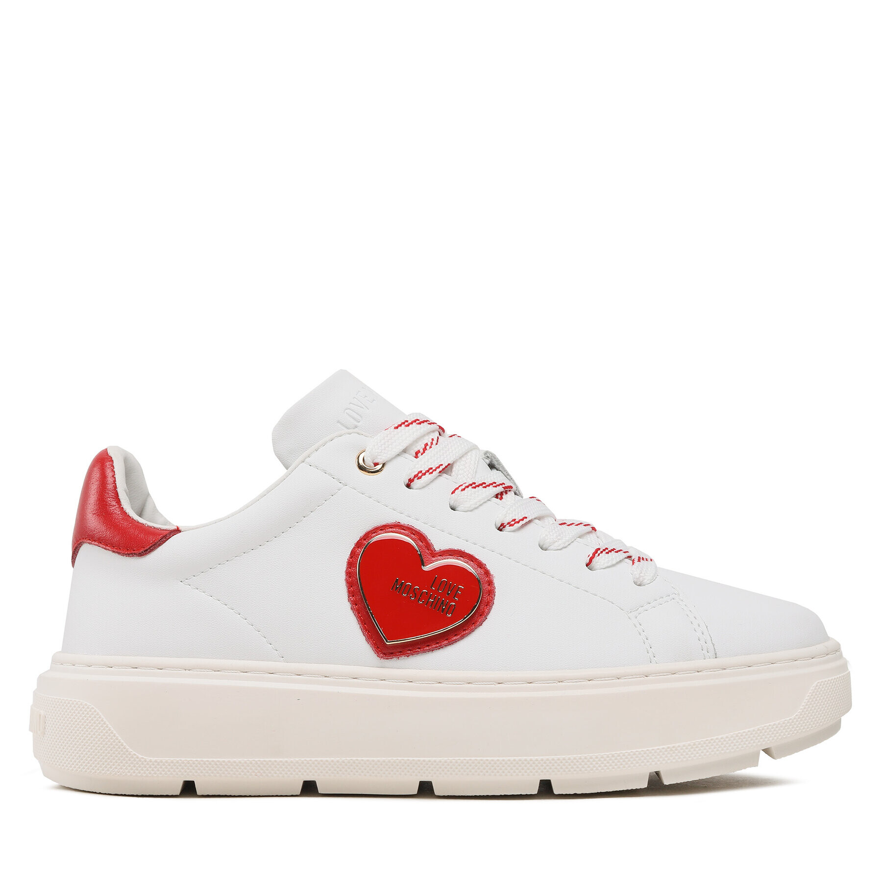 LOVE MOSCHINO Сникърси JA15384G1GIA110B Бял - Pepit.bg