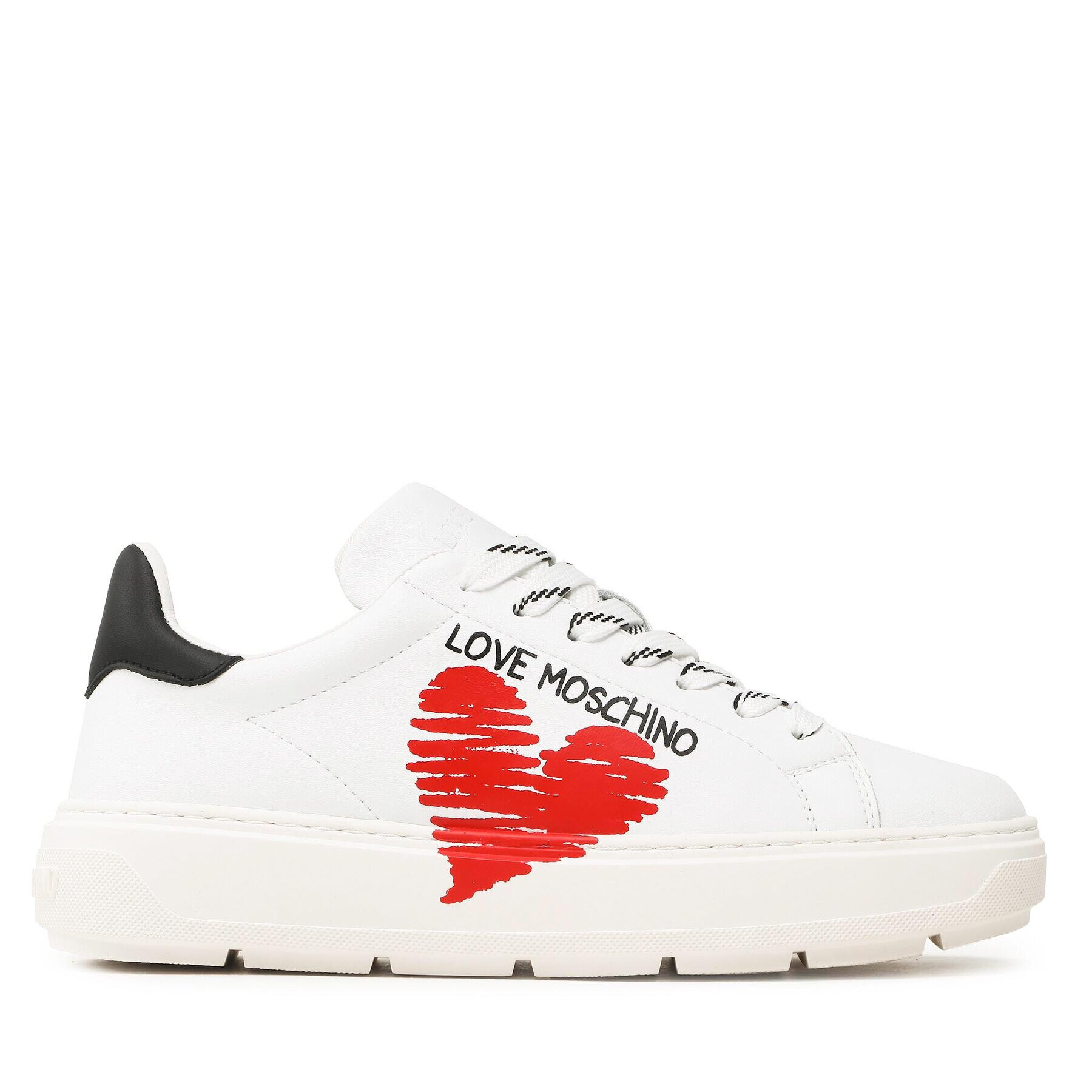 LOVE MOSCHINO Сникърси JA15394G1GIA110A Бял - Pepit.bg