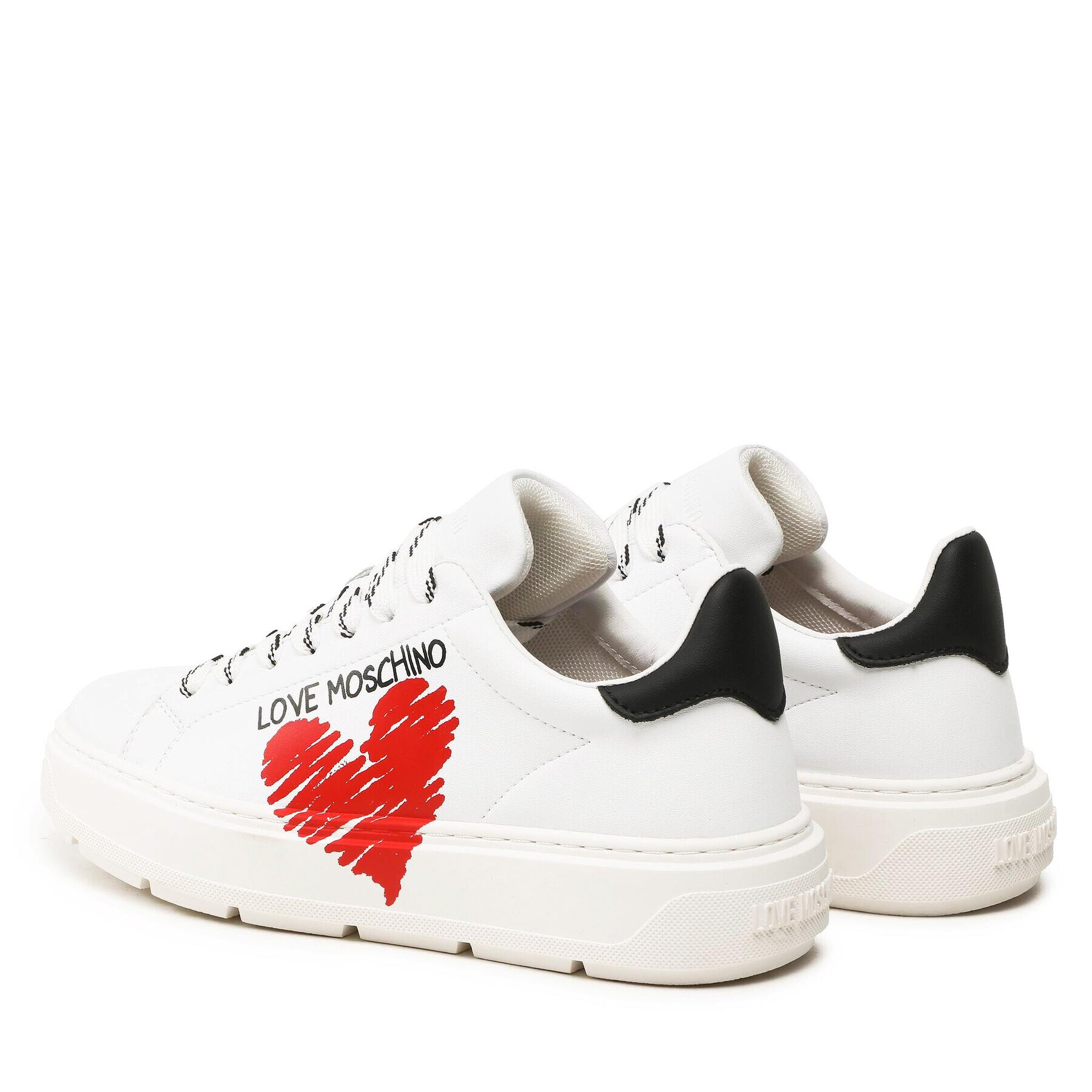 LOVE MOSCHINO Сникърси JA15394G1GIA110A Бял - Pepit.bg