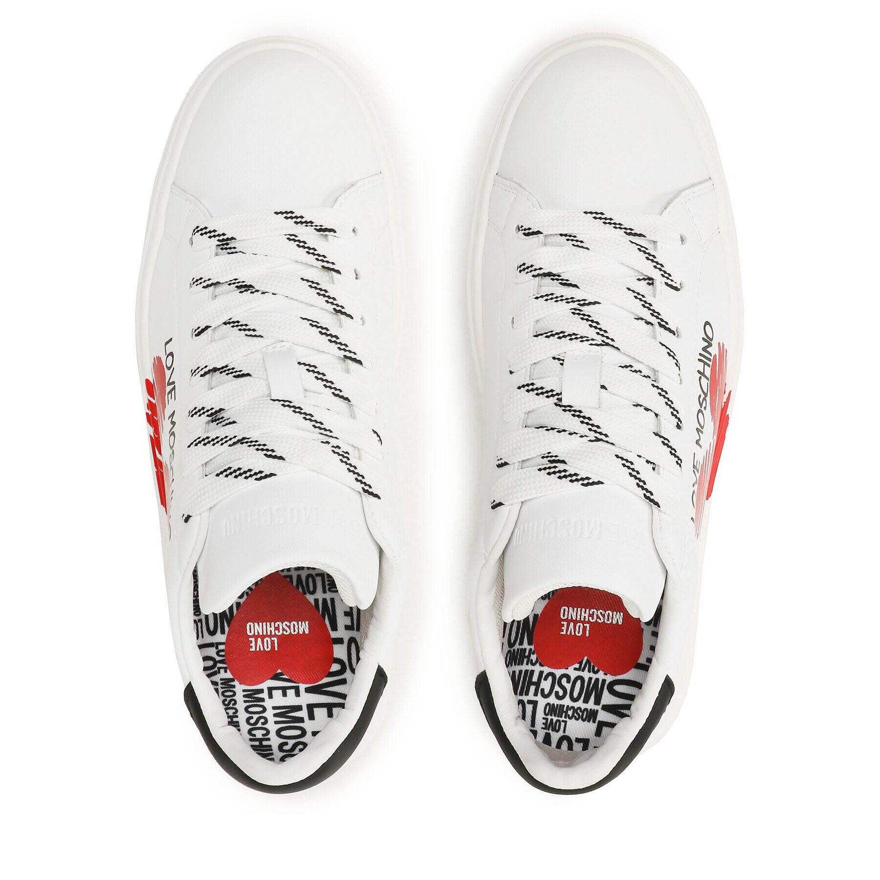 LOVE MOSCHINO Сникърси JA15394G1GIA110A Бял - Pepit.bg
