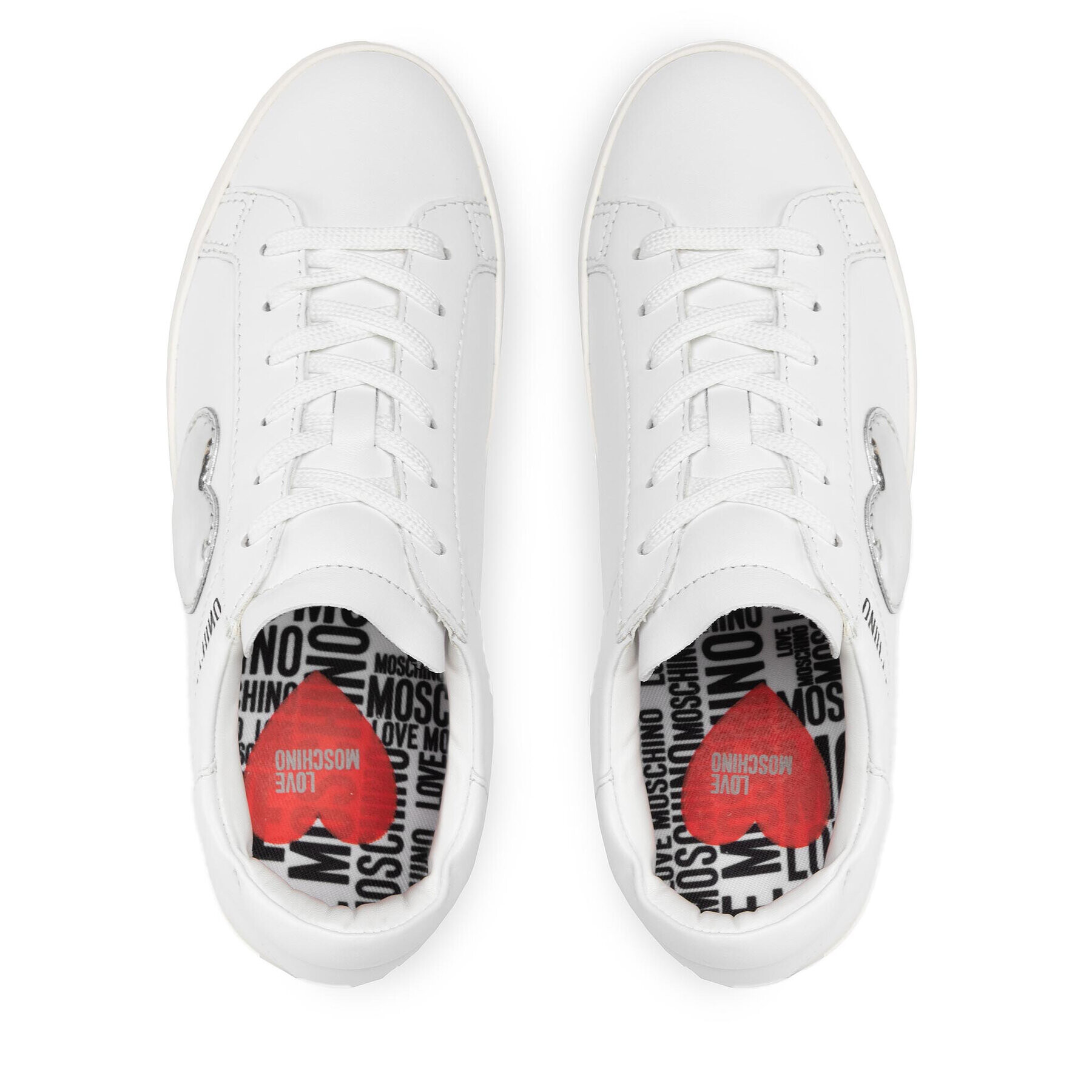 LOVE MOSCHINO Сникърси JA15402G1EI4010A Бял - Pepit.bg