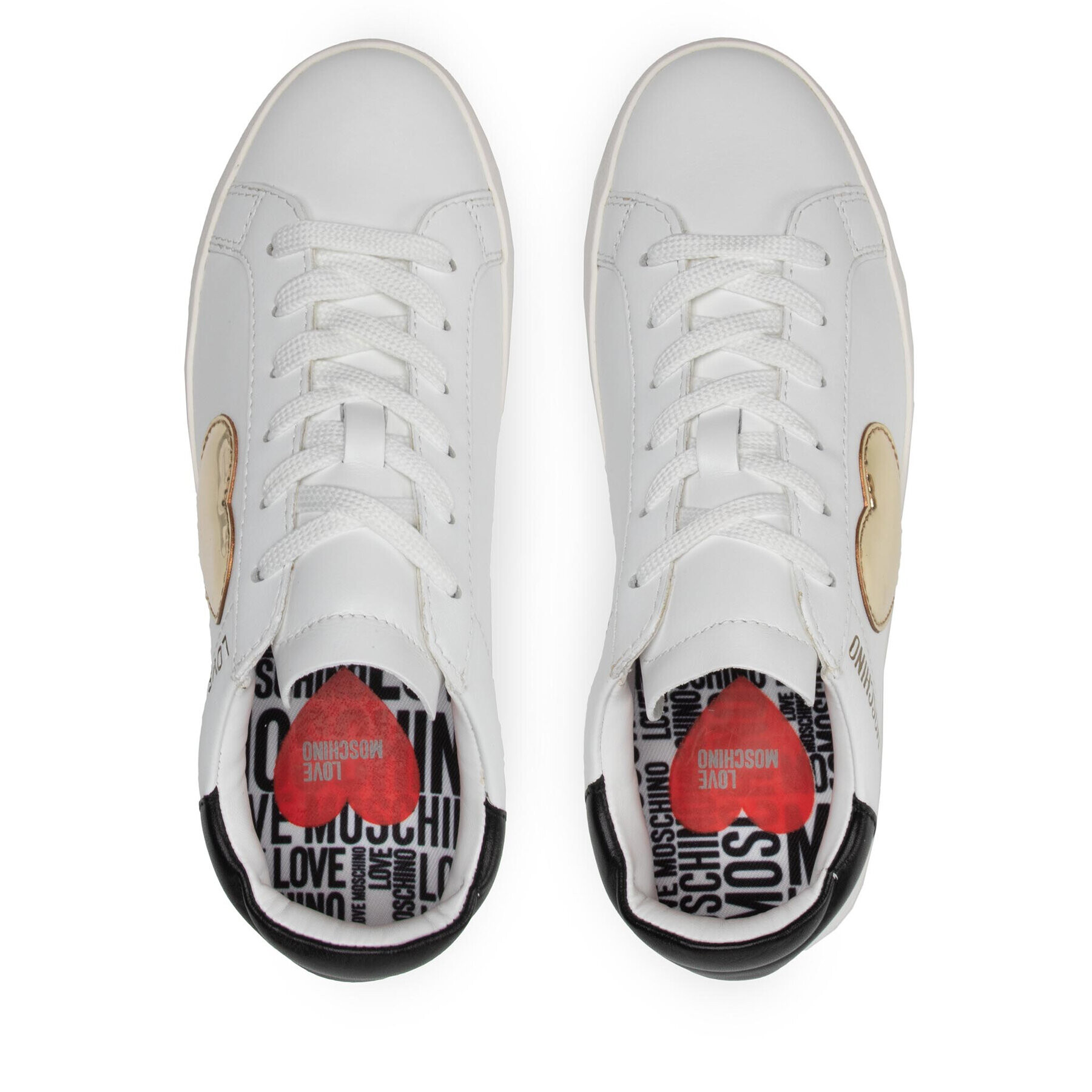LOVE MOSCHINO Сникърси JA15402G1EI4010B Бял - Pepit.bg