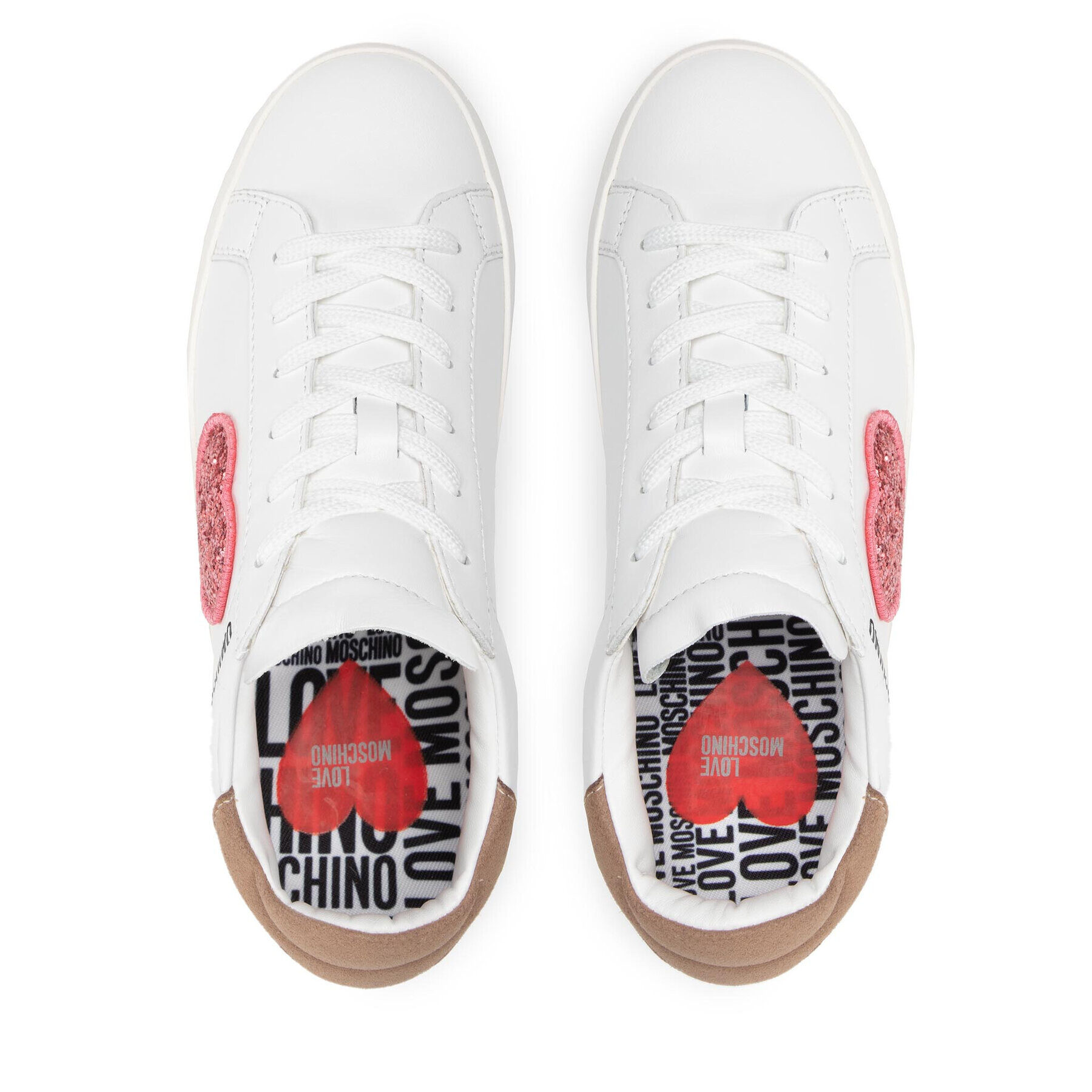 LOVE MOSCHINO Сникърси JA15402G1EI4110A Бял - Pepit.bg
