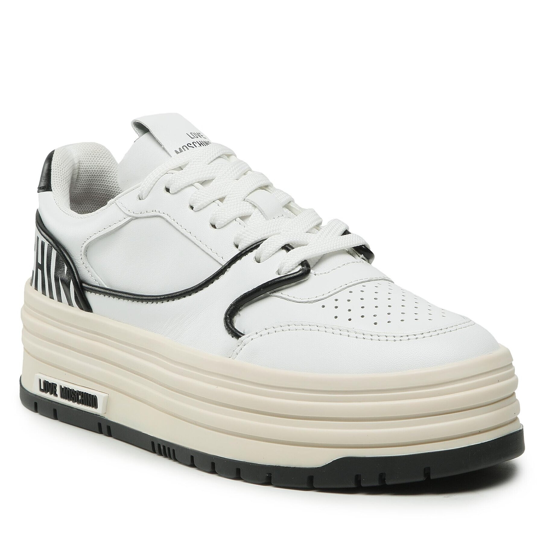 LOVE MOSCHINO Сникърси JA15426G1GIAO10A Бял - Pepit.bg