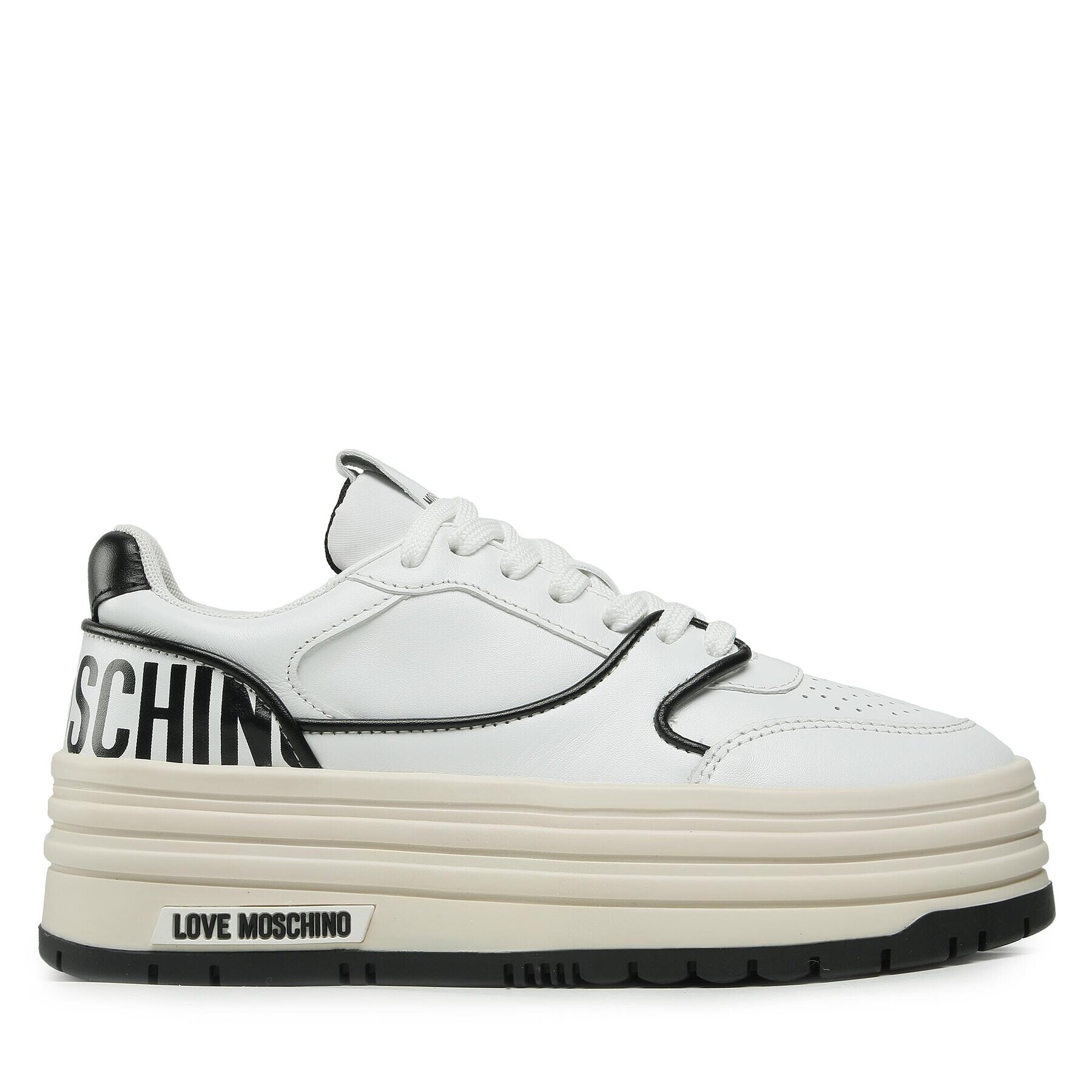 LOVE MOSCHINO Сникърси JA15426G1GIAO10A Бял - Pepit.bg