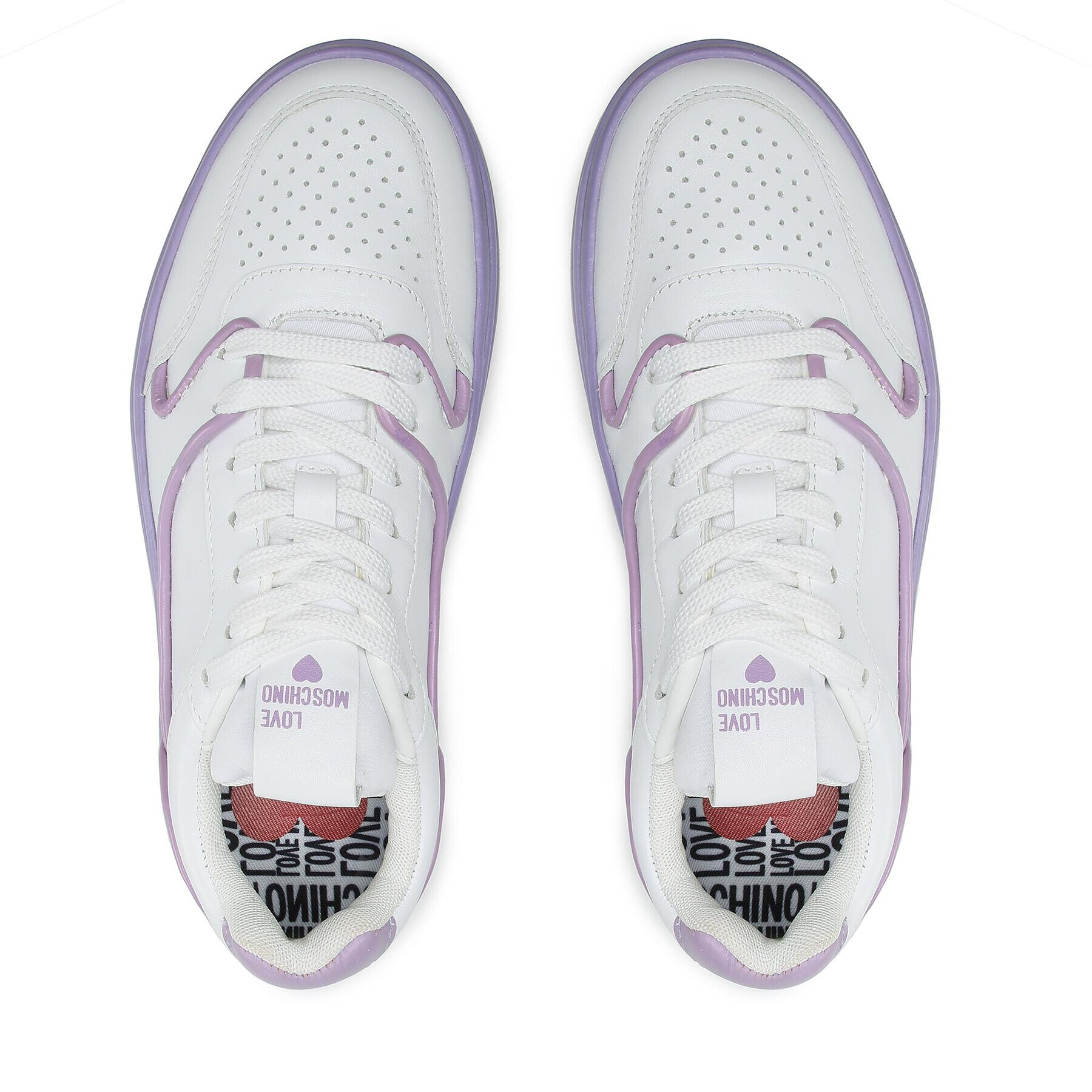 LOVE MOSCHINO Сникърси JA15426G1GIAO10D Бял - Pepit.bg