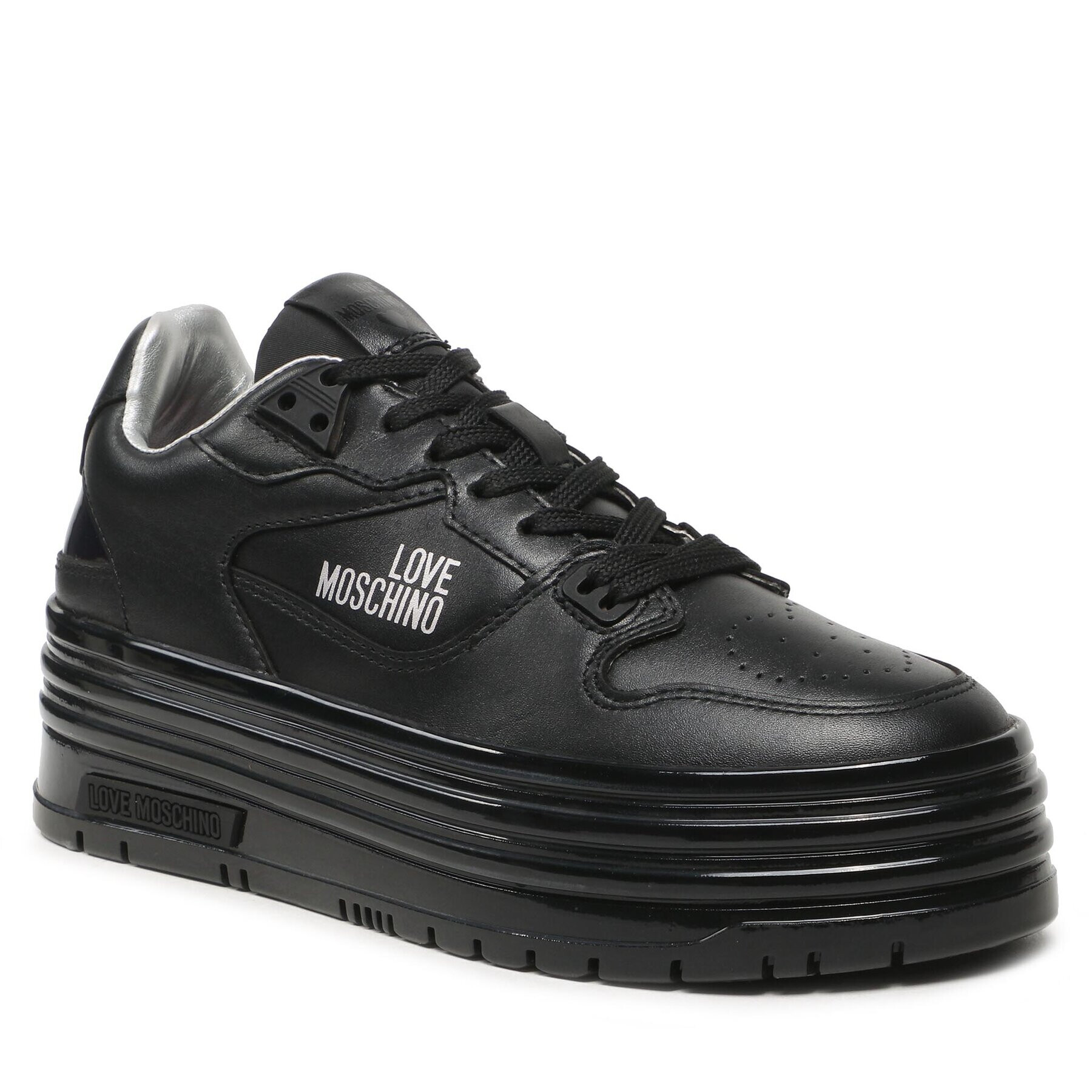 LOVE MOSCHINO Сникърси JA15436G1HIAM00A Черен - Pepit.bg