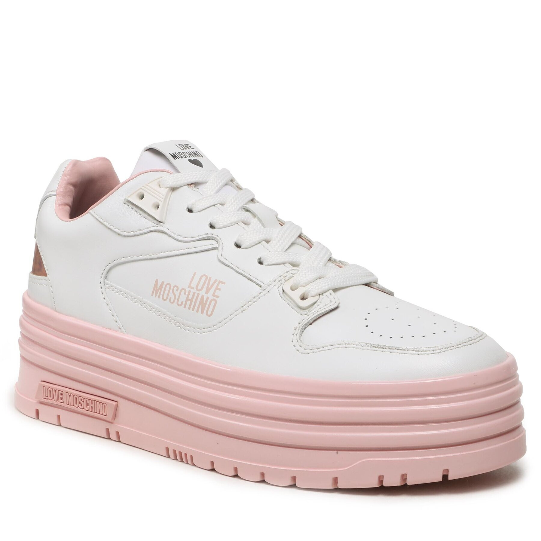 LOVE MOSCHINO Сникърси JA15436G1HIAM10A Бял - Pepit.bg