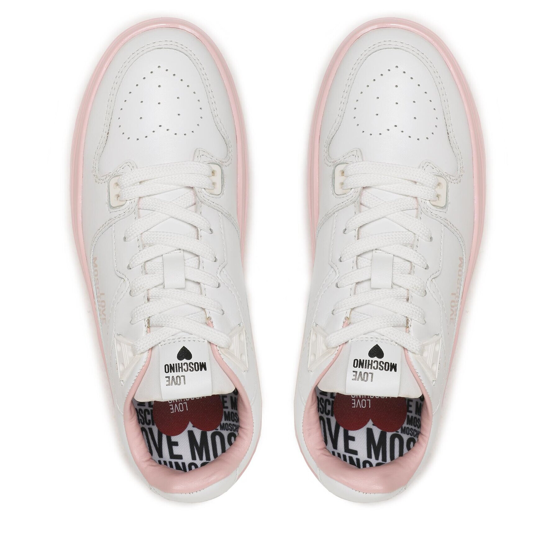 LOVE MOSCHINO Сникърси JA15436G1HIAM10A Бял - Pepit.bg