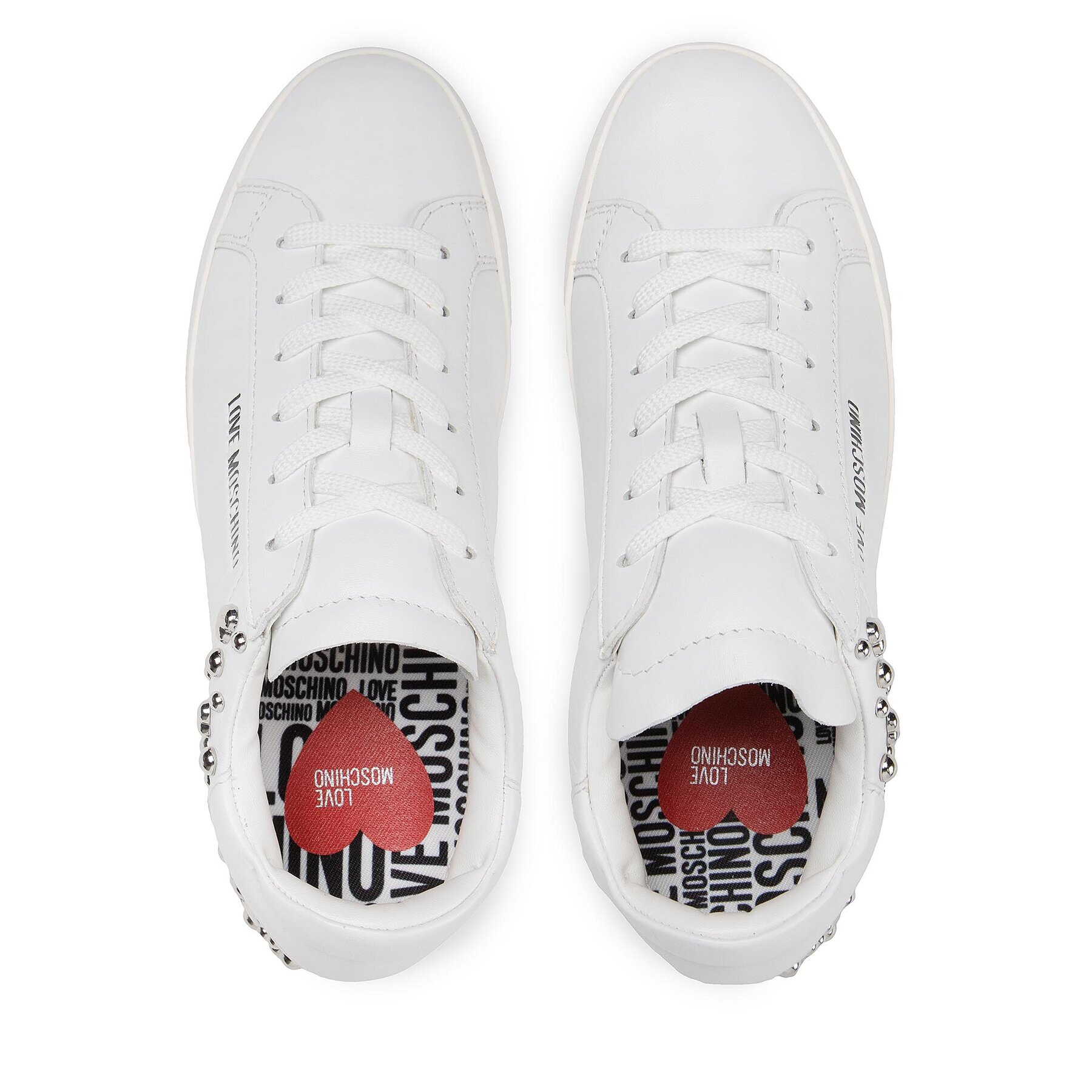 LOVE MOSCHINO Сникърси JA15472G0FIA0100 Бял - Pepit.bg