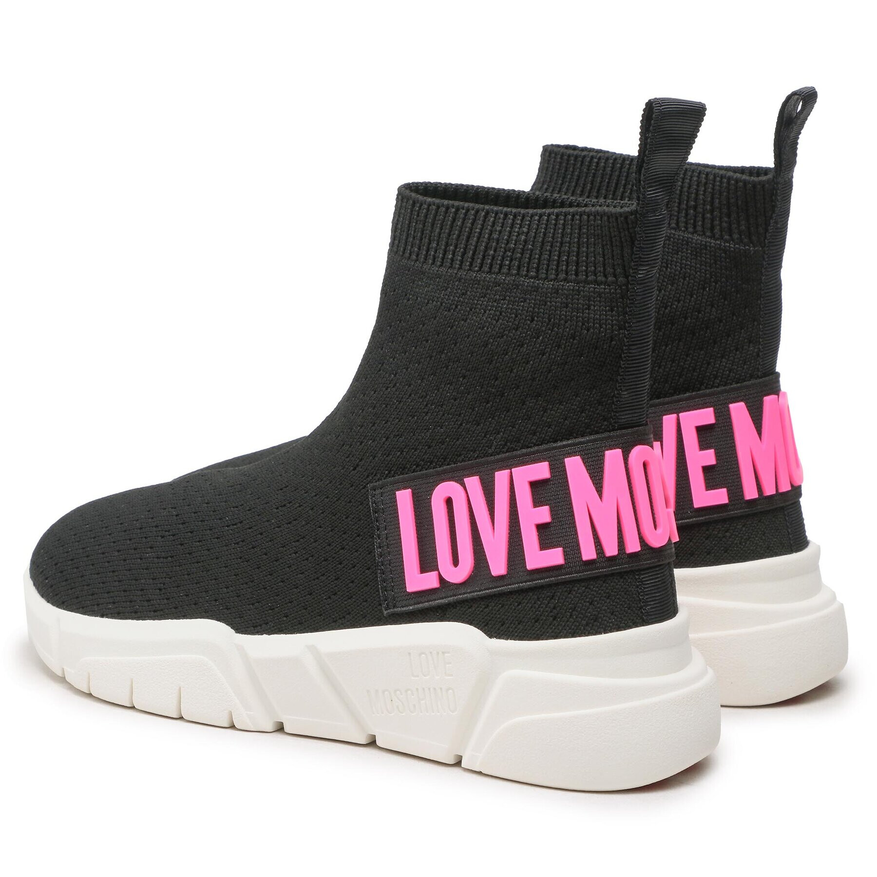 LOVE MOSCHINO Сникърси JA15493G1GIZF00A Черен - Pepit.bg