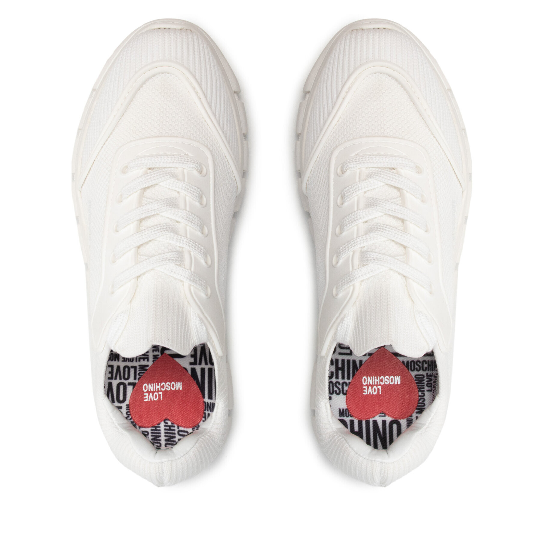 LOVE MOSCHINO Сникърси JA15515G0EIZK10A Бял - Pepit.bg