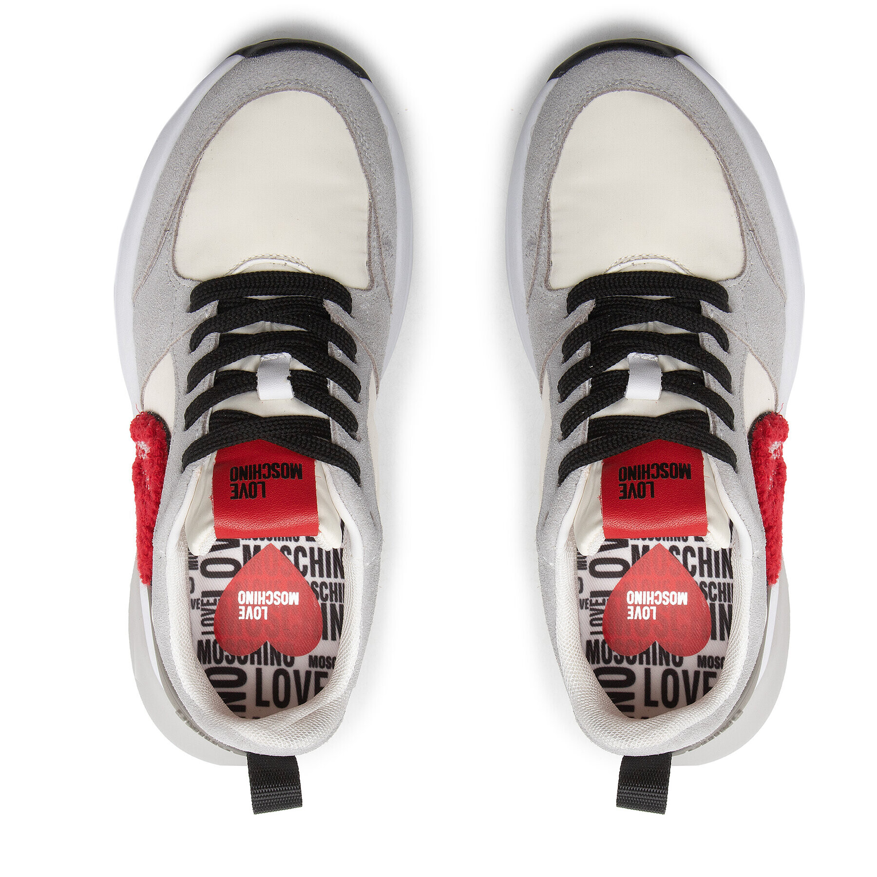 LOVE MOSCHINO Сникърси JA15515G1FIO412A Сив - Pepit.bg