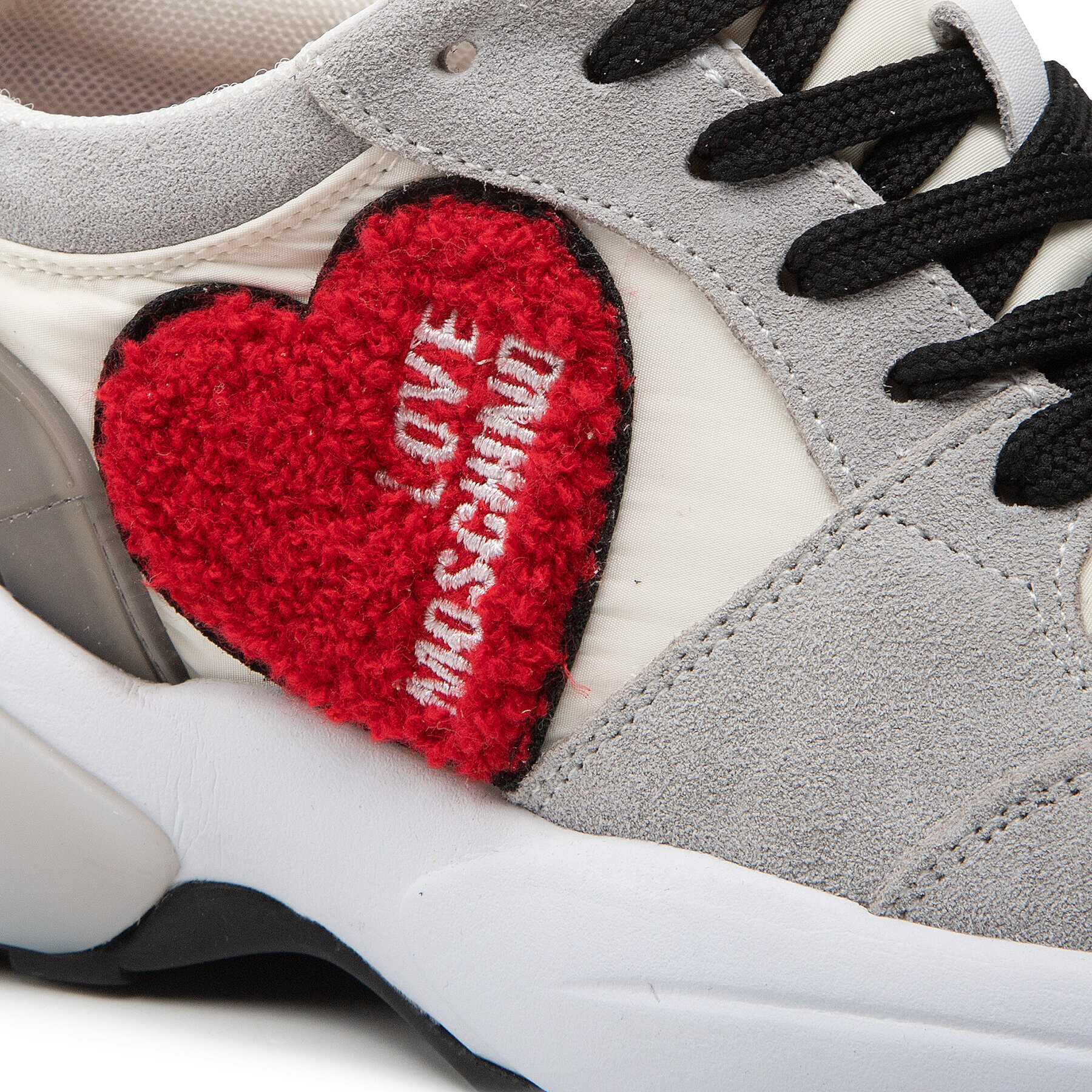 LOVE MOSCHINO Сникърси JA15515G1FIO412A Сив - Pepit.bg