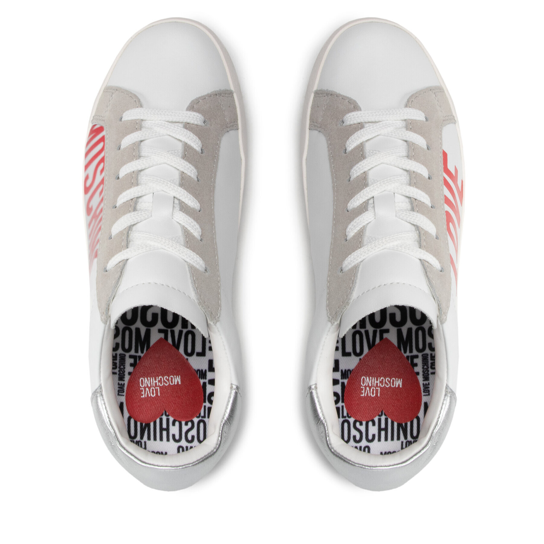 LOVE MOSCHINO Сникърси JA15532G0EIAC10A Бял - Pepit.bg