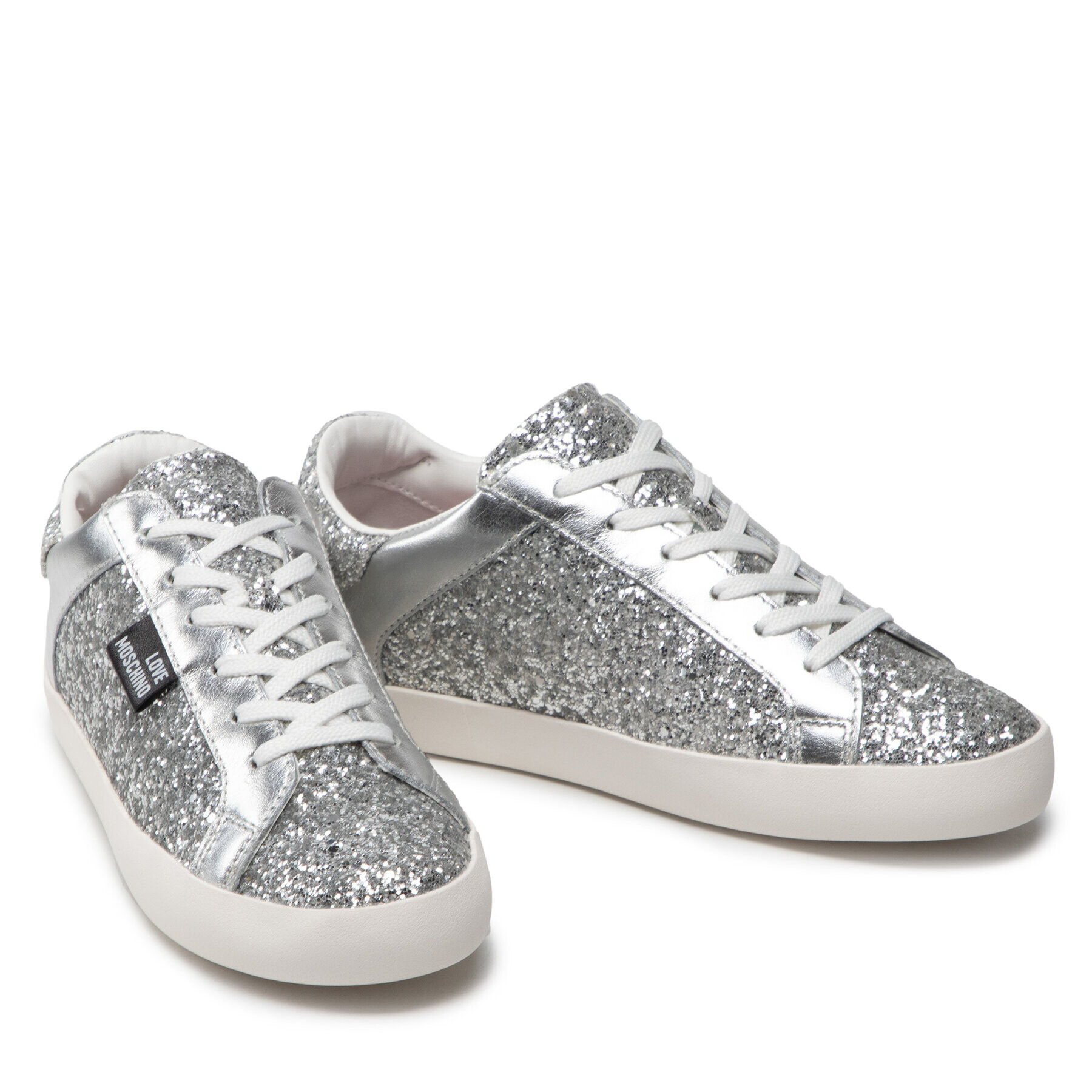 LOVE MOSCHINO Сникърси JA15542G0EJJ190A Сребрист - Pepit.bg