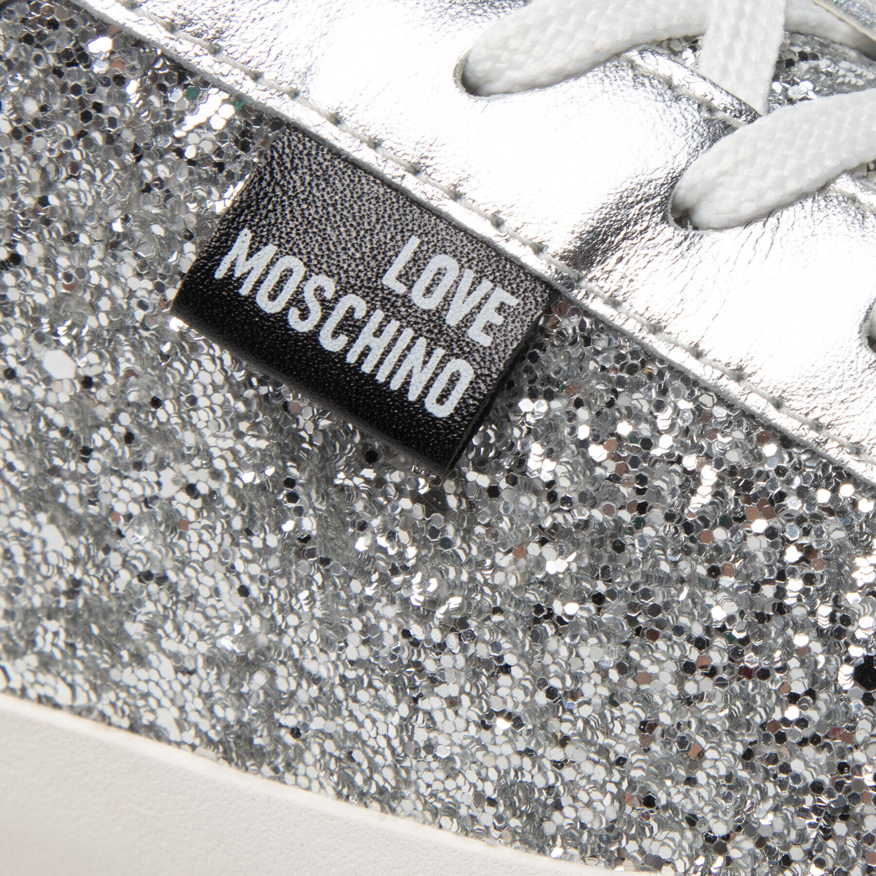LOVE MOSCHINO Сникърси JA15542G0EJJ190A Сребрист - Pepit.bg