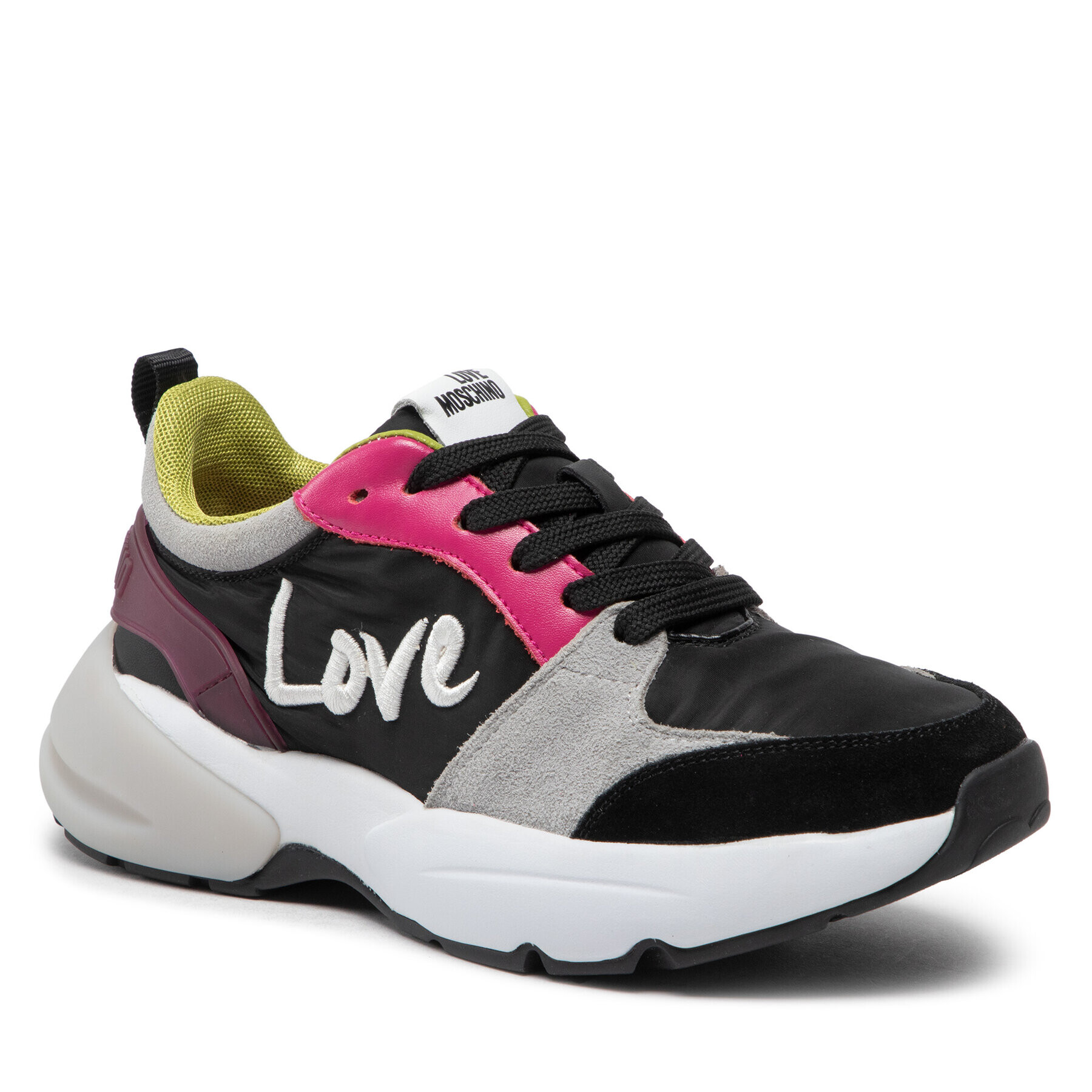 LOVE MOSCHINO Сникърси JA15555G1FIO700A Черен - Pepit.bg