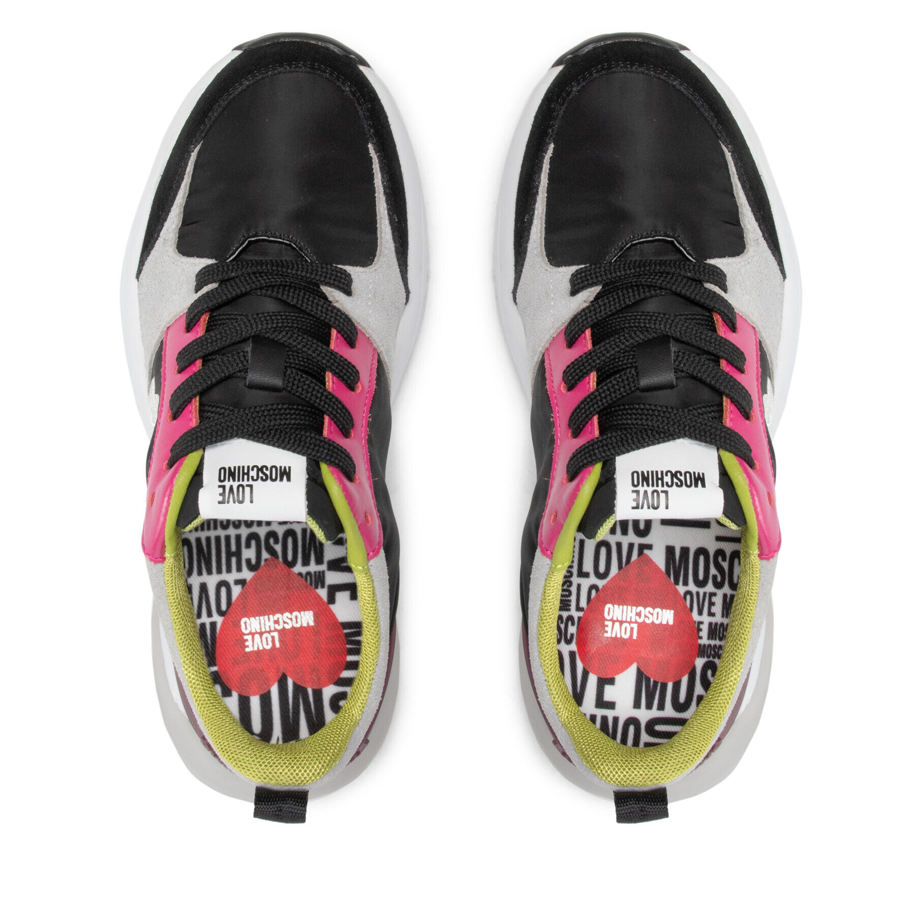 LOVE MOSCHINO Сникърси JA15555G1FIO700A Черен - Pepit.bg