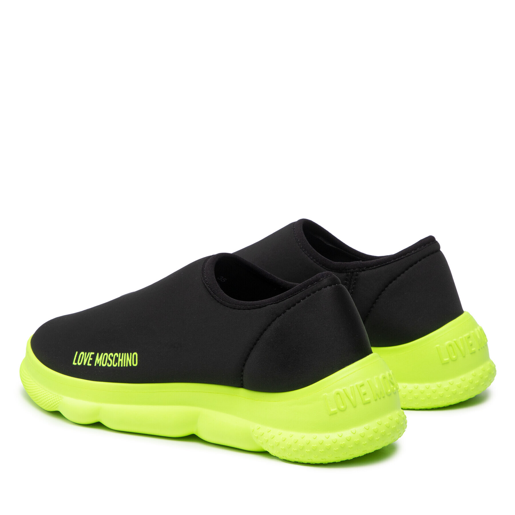 LOVE MOSCHINO Сникърси JA15564G0EIM200A Черен - Pepit.bg