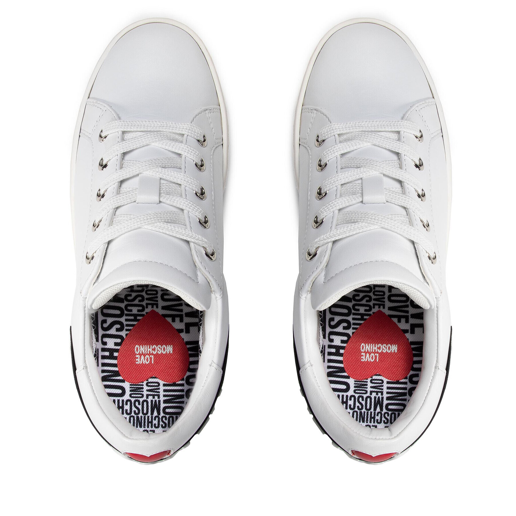 LOVE MOSCHINO Сникърси JA15573G0DIA0100 Бял - Pepit.bg