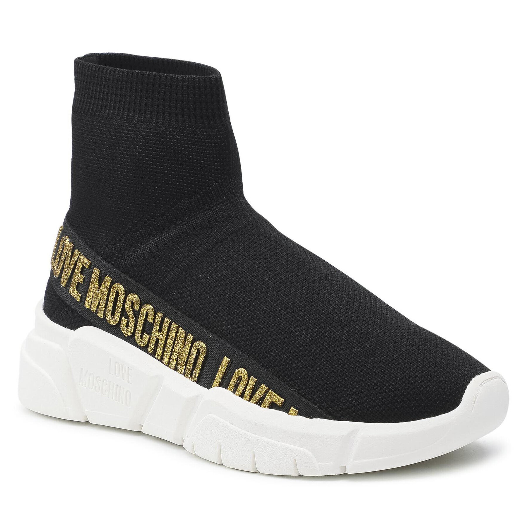 LOVE MOSCHINO Сникърси JA15633G1DIZ300A Черен - Pepit.bg