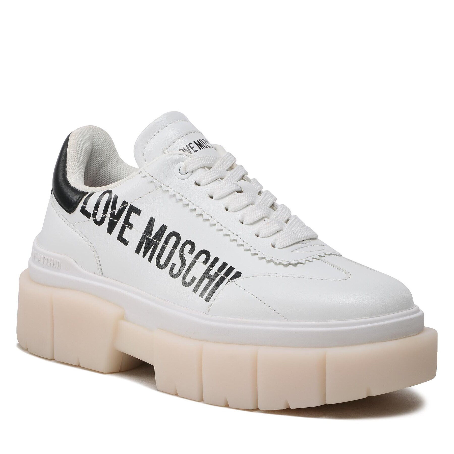 LOVE MOSCHINO Сникърси JA15666G1GIA110A Бял - Pepit.bg