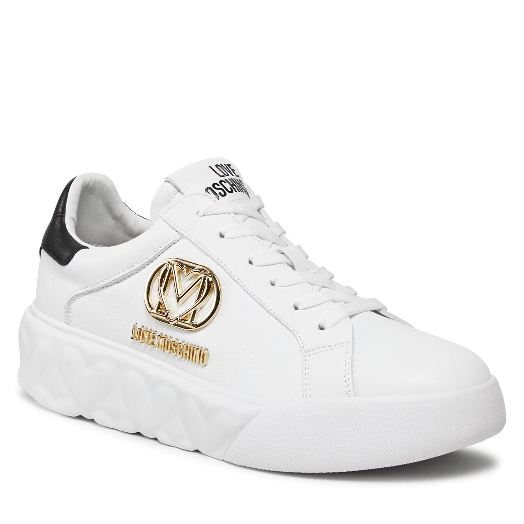 LOVE MOSCHINO Сникърси JA15914G0HIA110A Бял - Pepit.bg