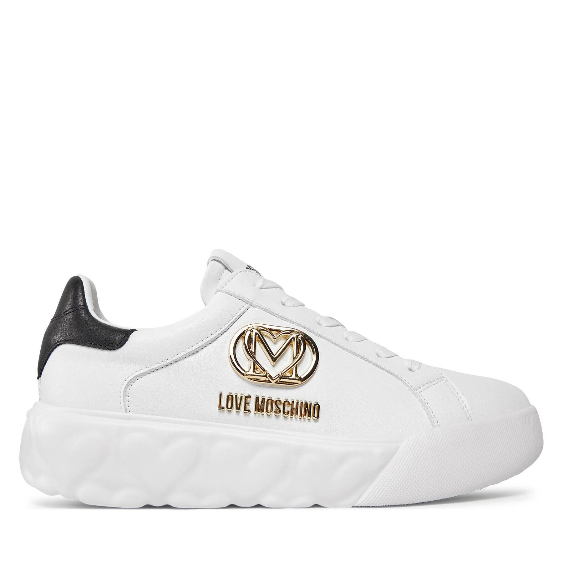 LOVE MOSCHINO Сникърси JA15914G0HIA110A Бял - Pepit.bg