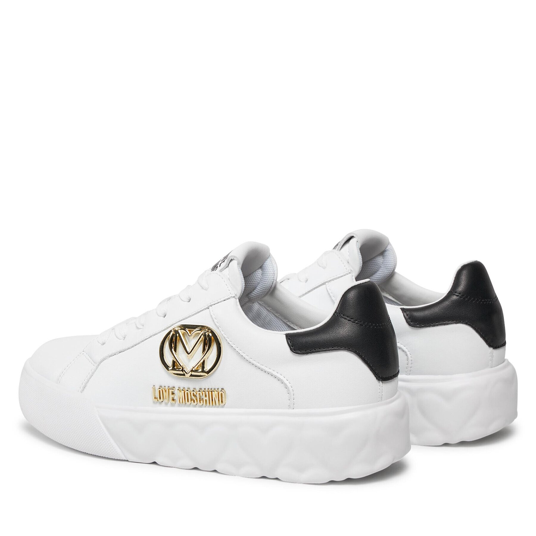 LOVE MOSCHINO Сникърси JA15914G0HIA110A Бял - Pepit.bg