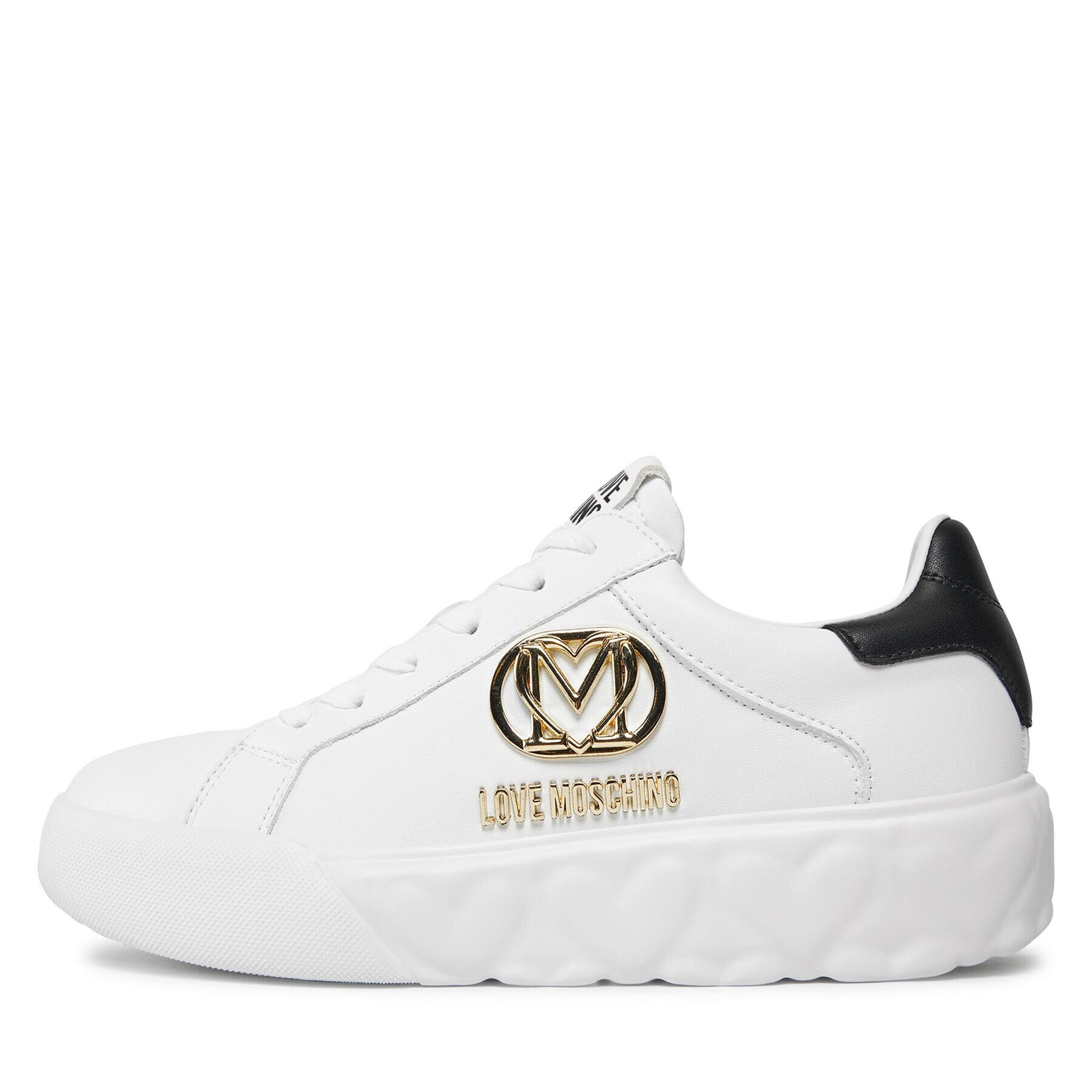 LOVE MOSCHINO Сникърси JA15914G0HIA110A Бял - Pepit.bg