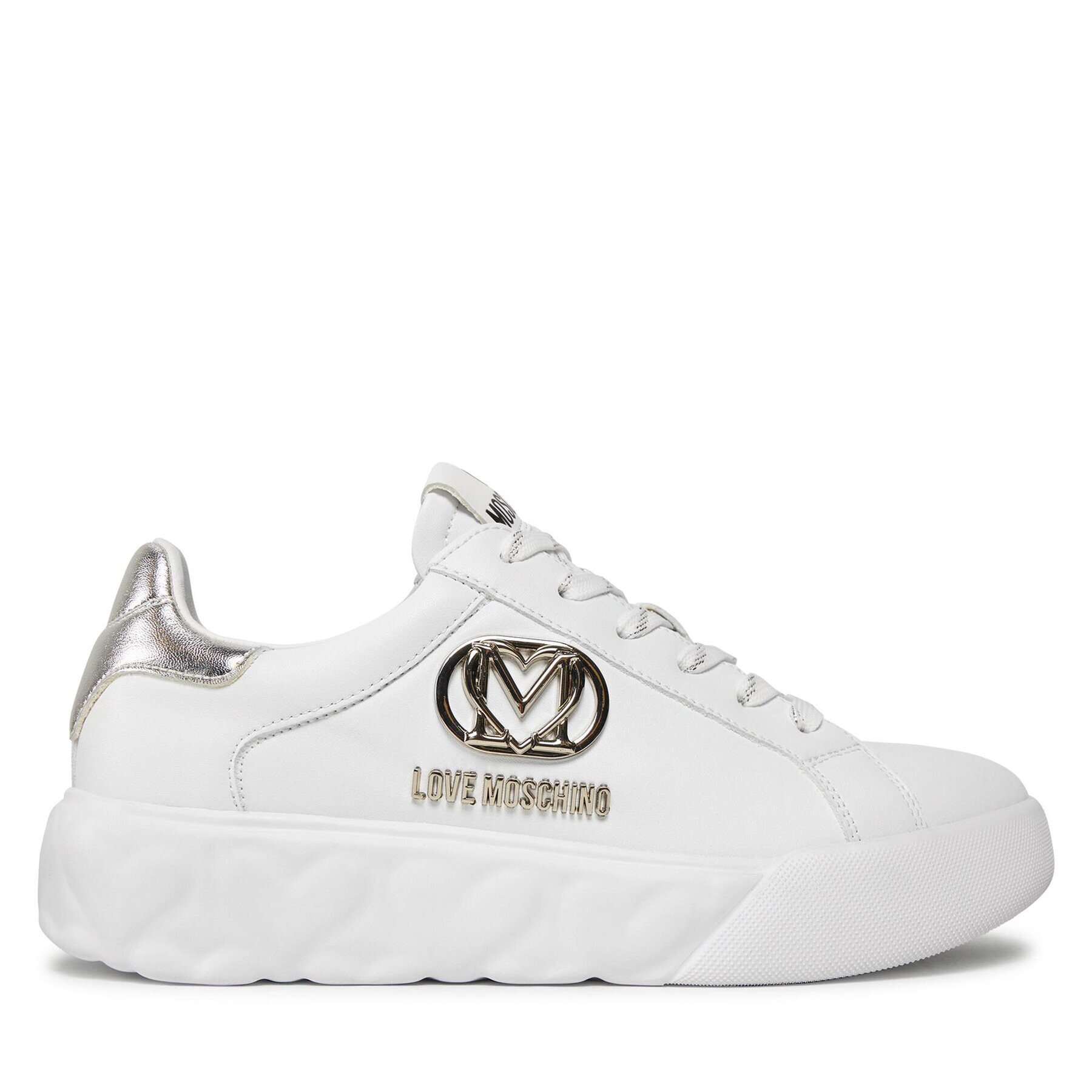 LOVE MOSCHINO Сникърси JA15914G0HIA210B Бял - Pepit.bg