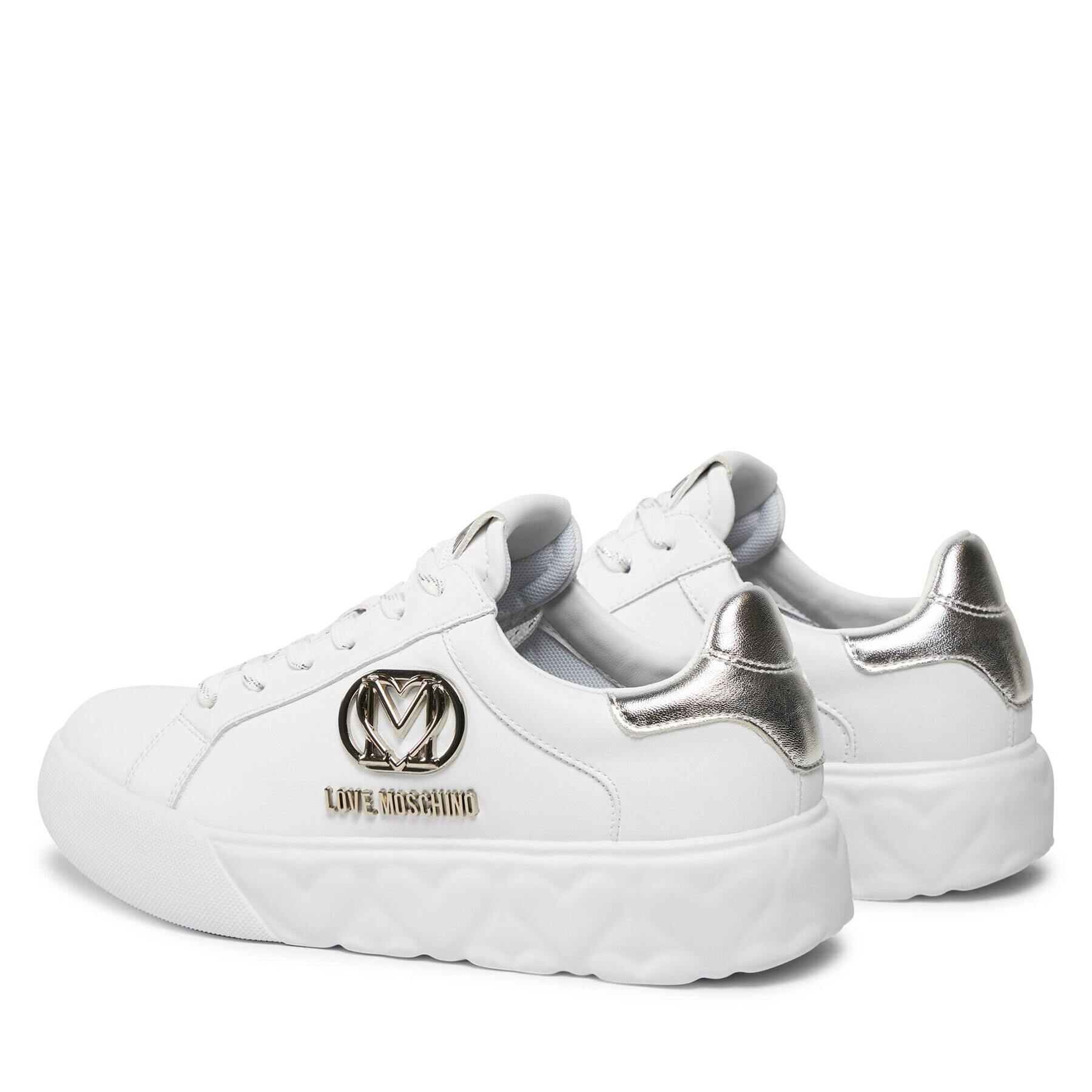LOVE MOSCHINO Сникърси JA15914G0HIA210B Бял - Pepit.bg