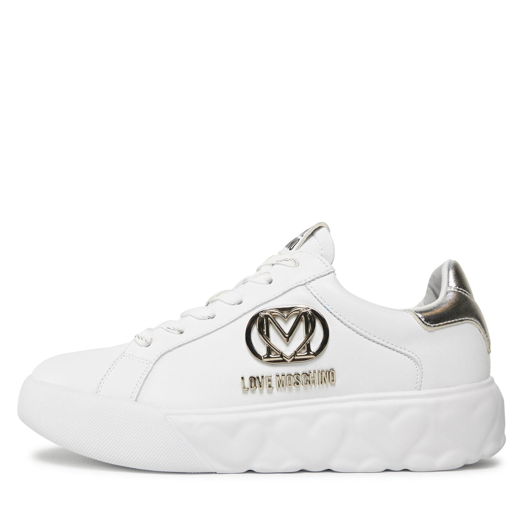 LOVE MOSCHINO Сникърси JA15914G0HIA210B Бял - Pepit.bg