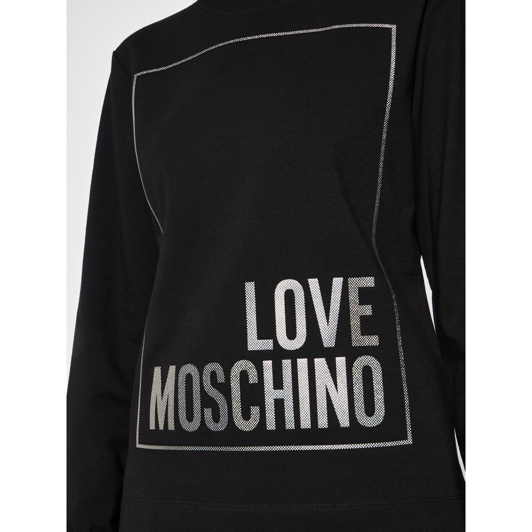 LOVE MOSCHINO Суитшърт W637402E 2124 Черен Regular Fit - Pepit.bg