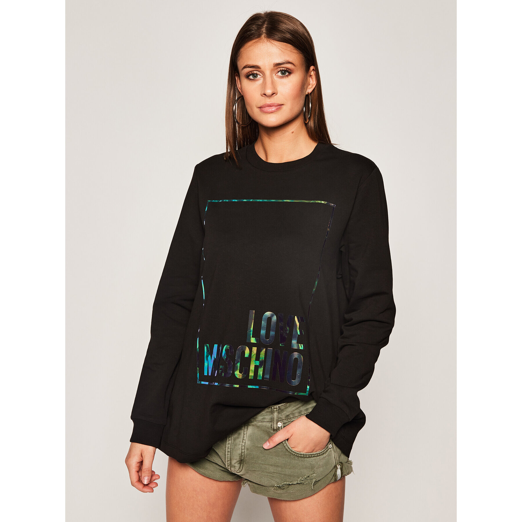 LOVE MOSCHINO Суитшърт W639503E 2139 Regular Fit - Pepit.bg