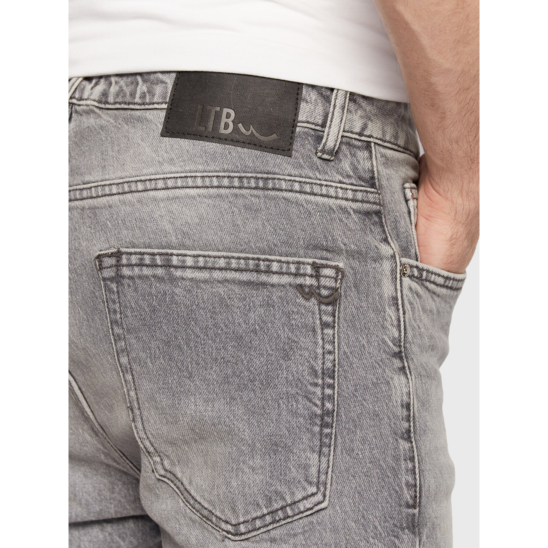 LTB Дънки Alessio 51501 15257 Сив Slim Fit - Pepit.bg