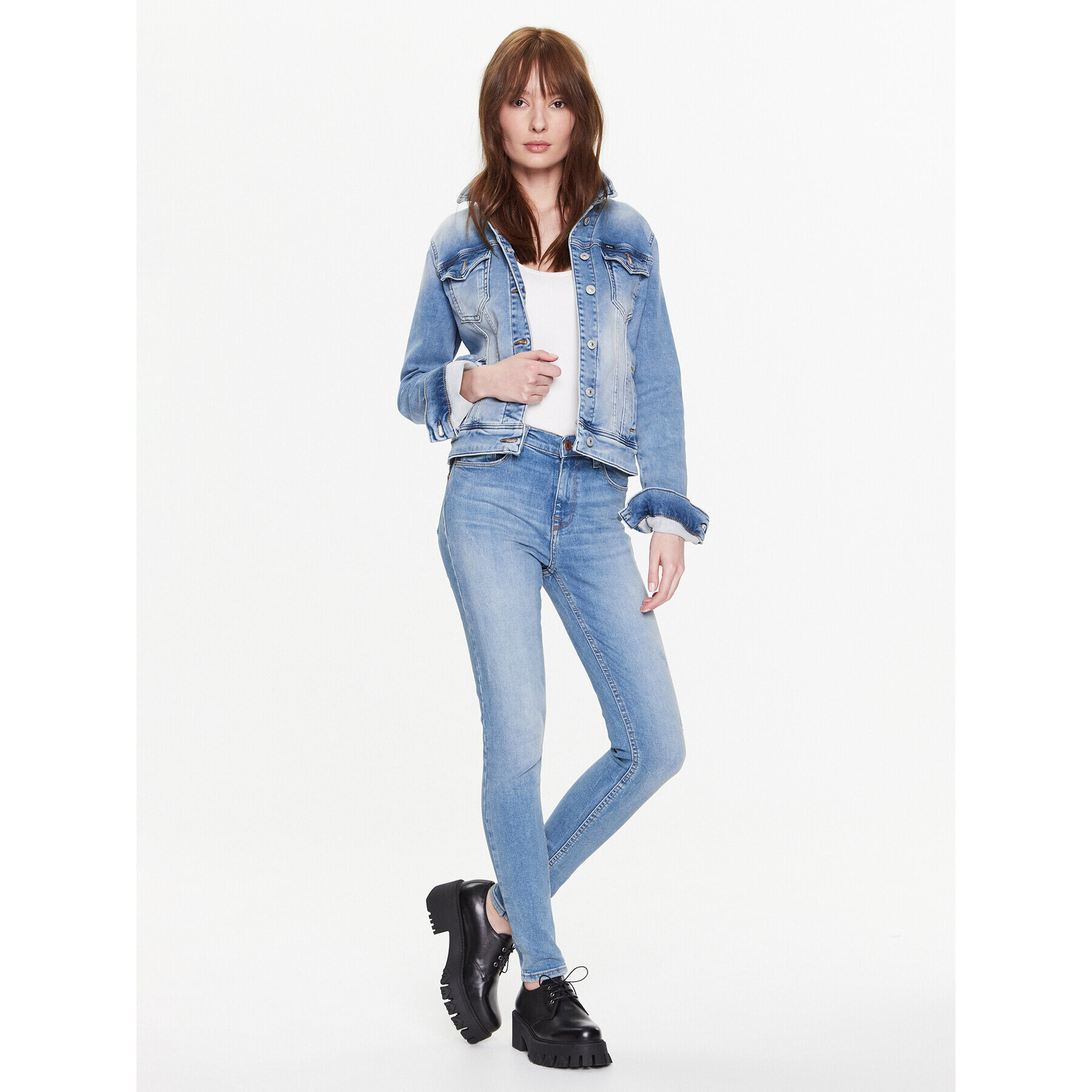 LTB Дънки Amy X 51537 14899 Син Skinny Fit - Pepit.bg